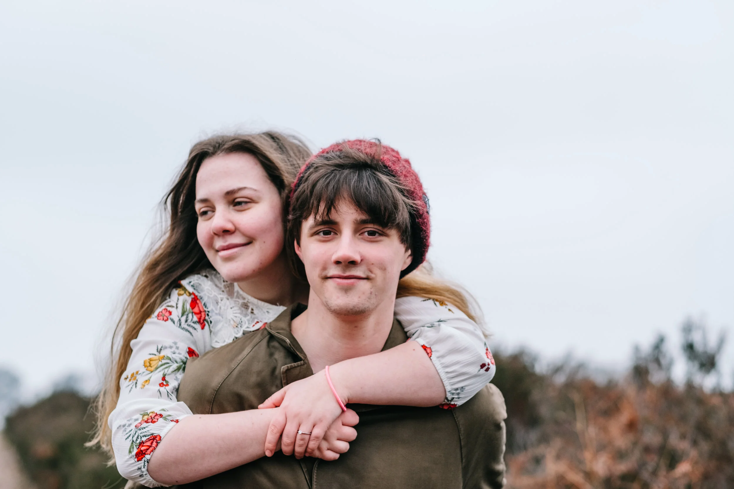 Pip & Lydia's engagement photos in Cannock Chase