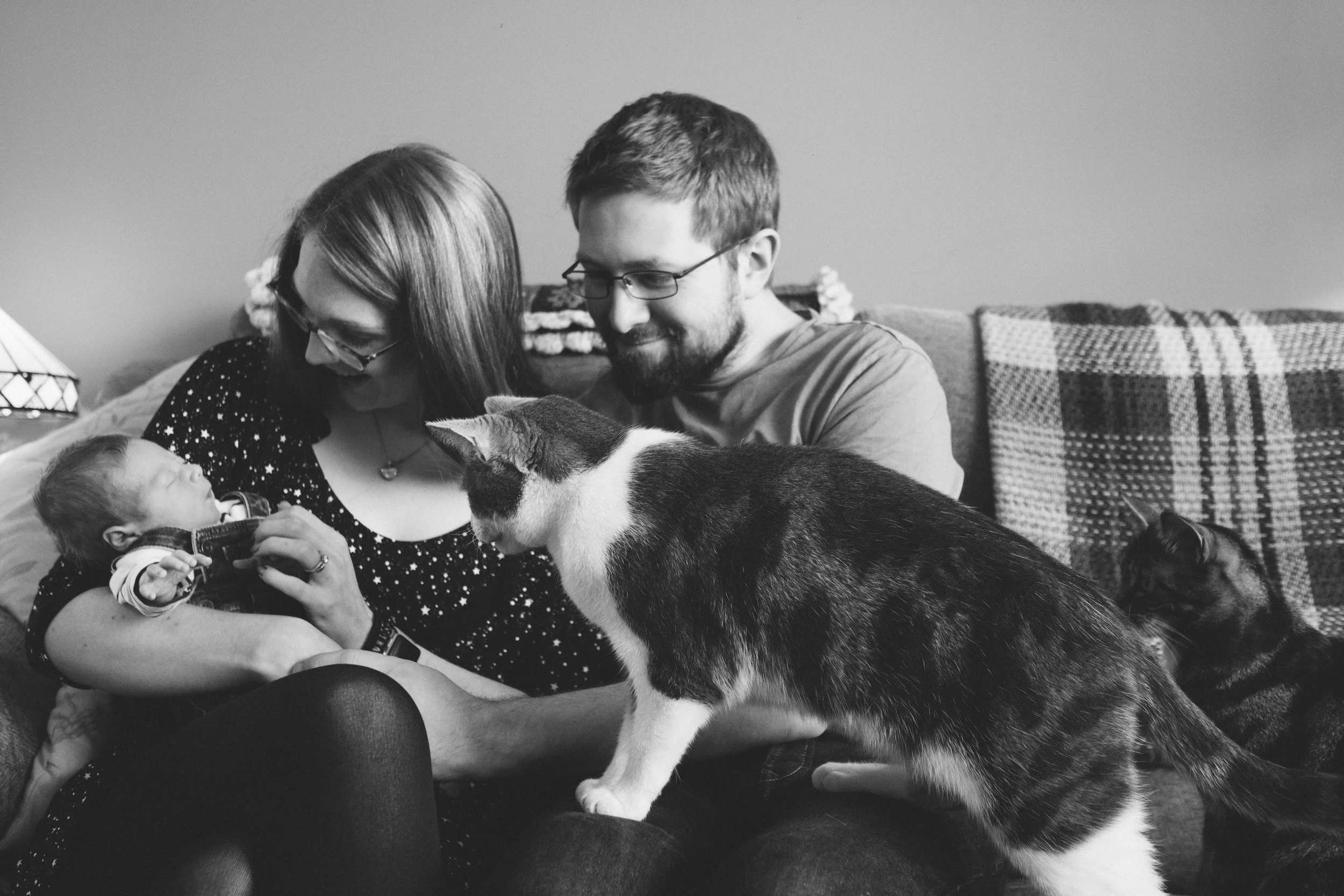 Baby Milo's Family Photos