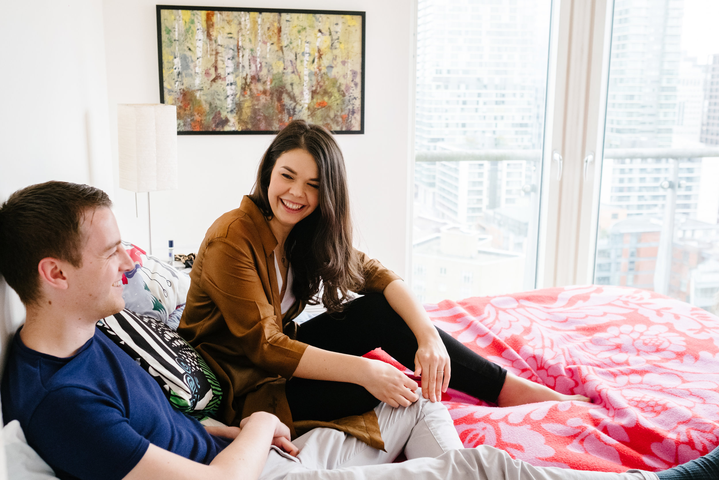 Danny &amp; Maria's Engagement Shoot, Canary Wharf London