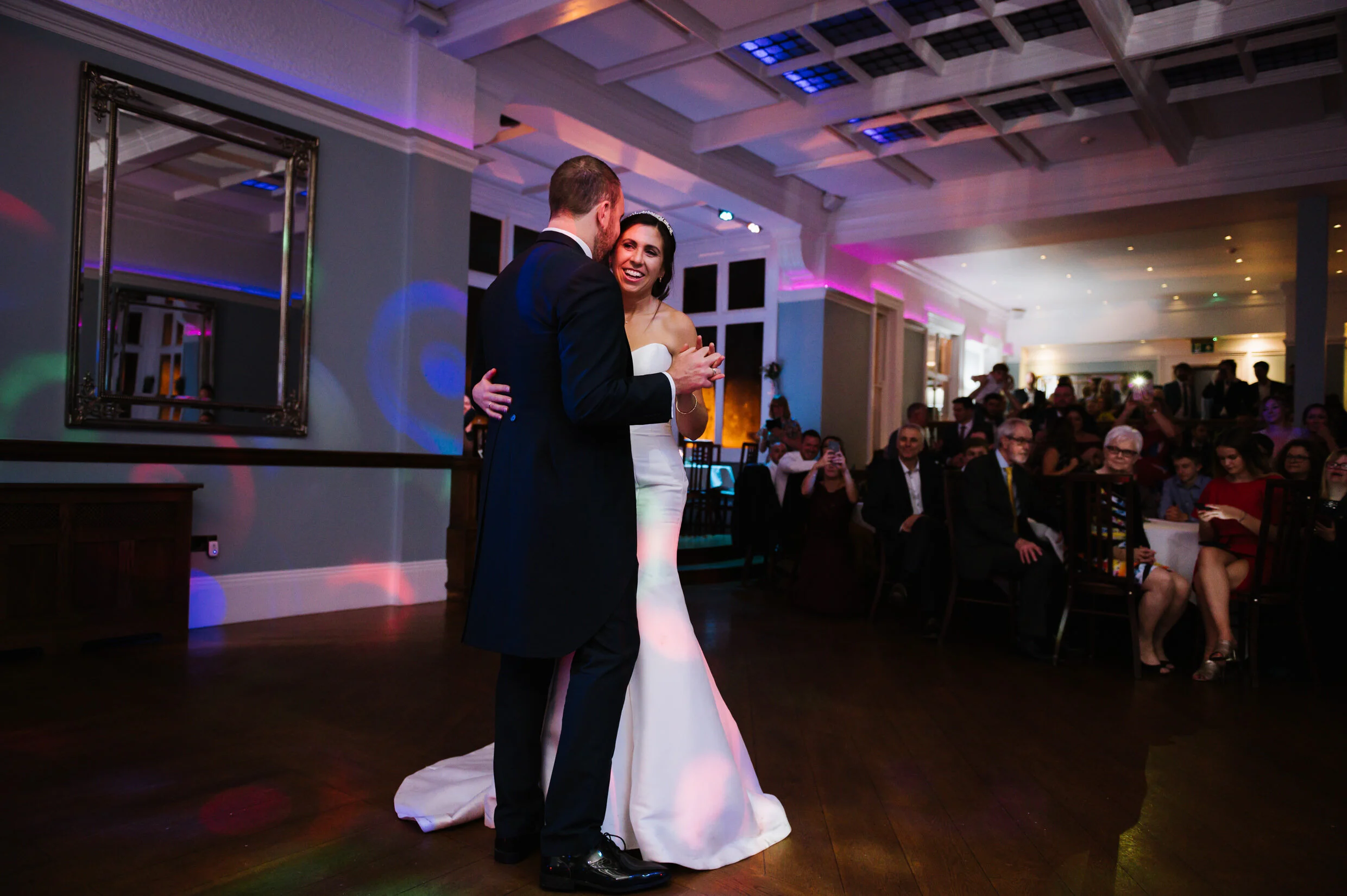 Pendrell Hall Staffordshire relaxed candid wedding photographer