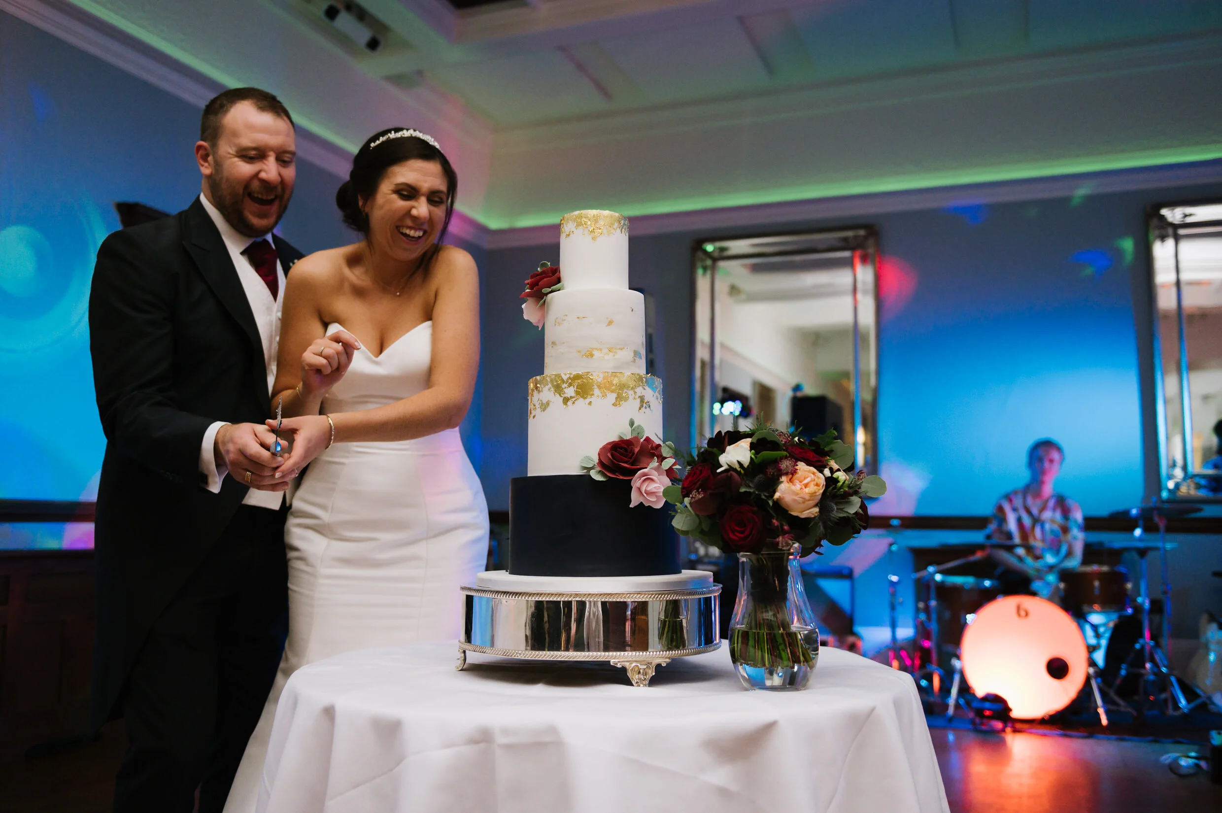 Pendrell Hall relaxed candid wedding photographer