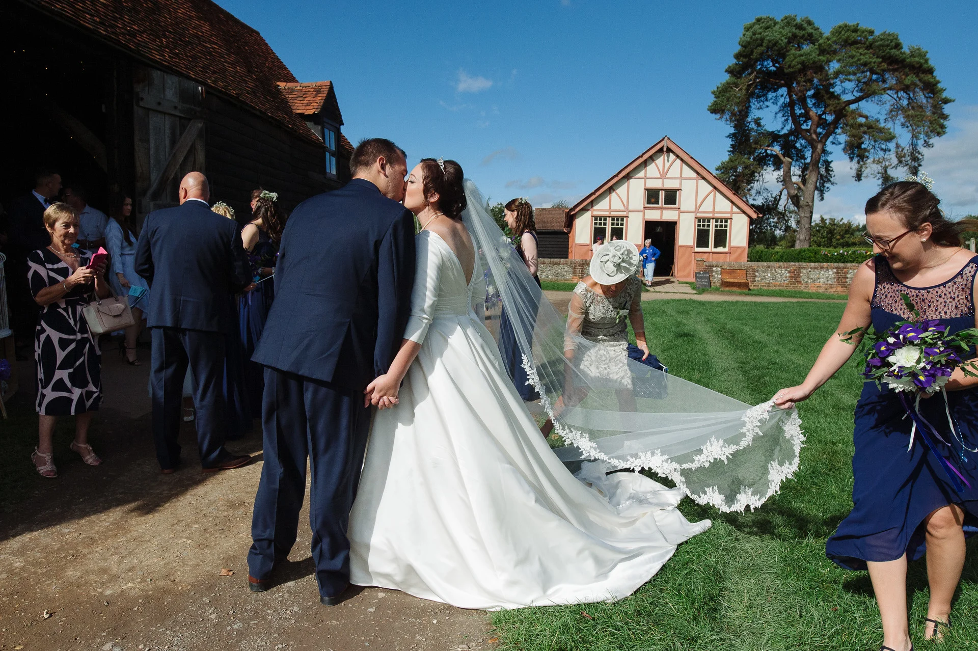 Ken & Penny's wedding photography preview from Chiltern Open Air Museum