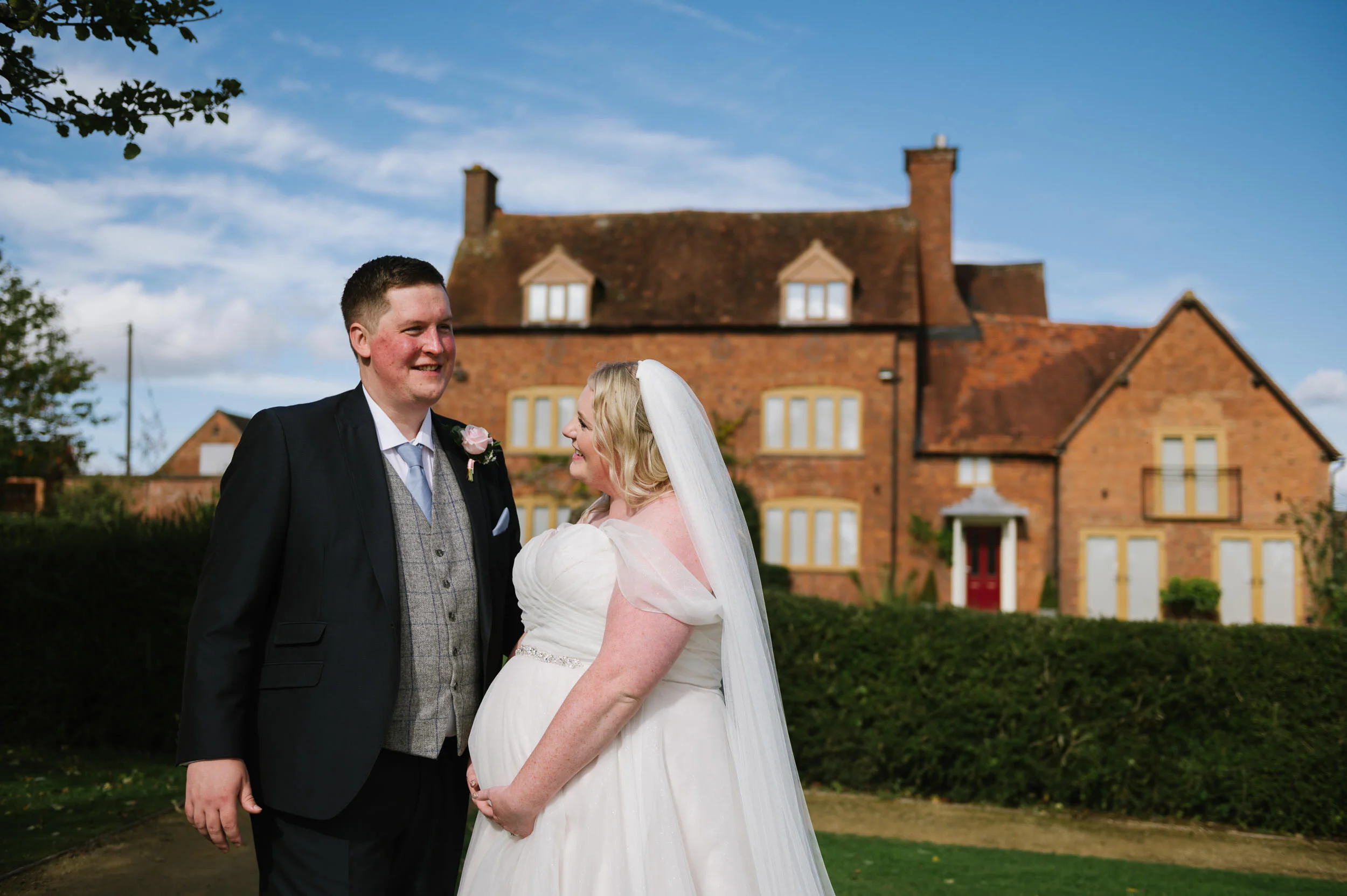 Ben & Vicky's wedding at Bordesley Park, Redditch