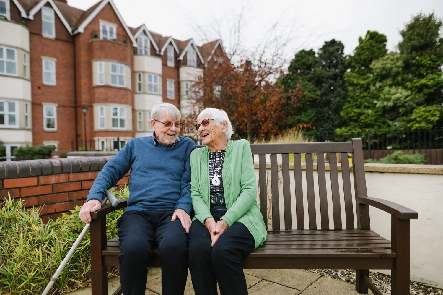 David and Ruth at home