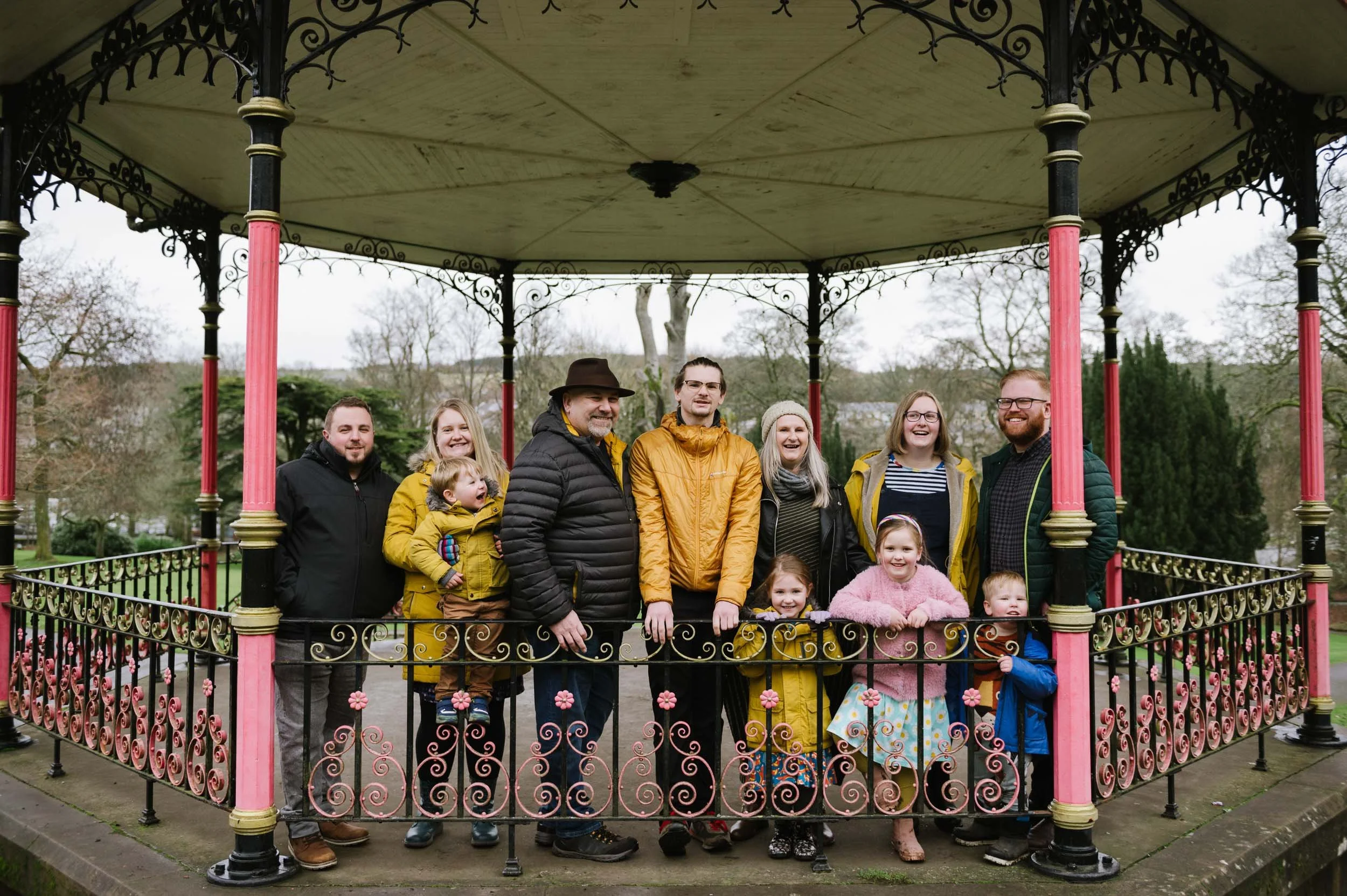 extended family photos in south wales