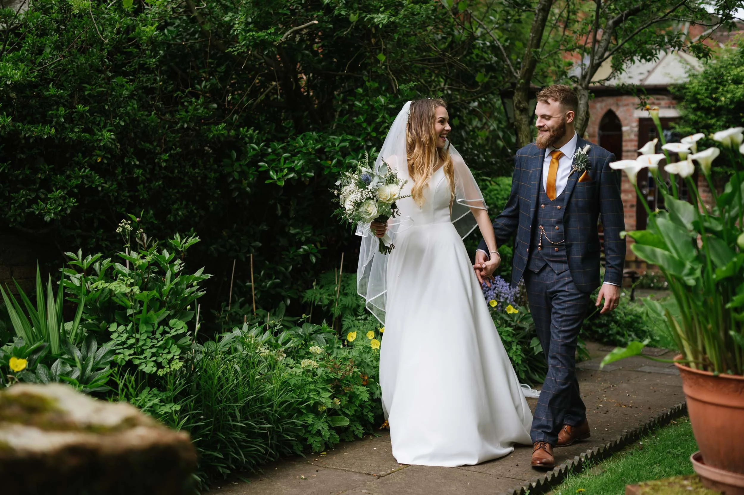 Lauren & Harry's wedding at The Hundred House Hotel, Bridgnorth