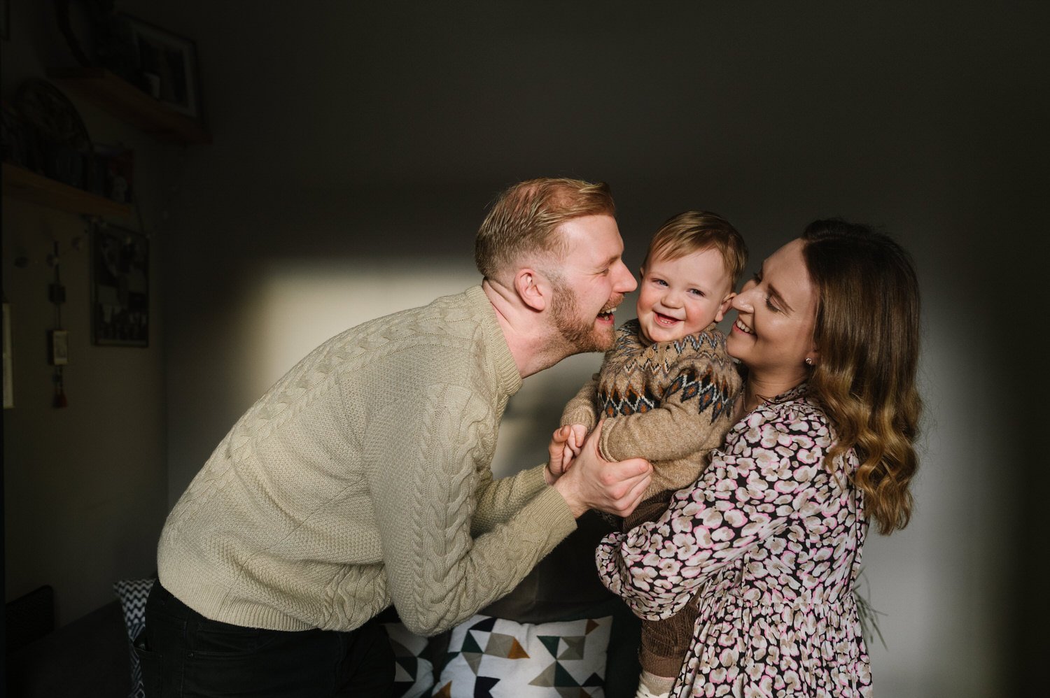 Josh and Katy's family shoot in Coventry