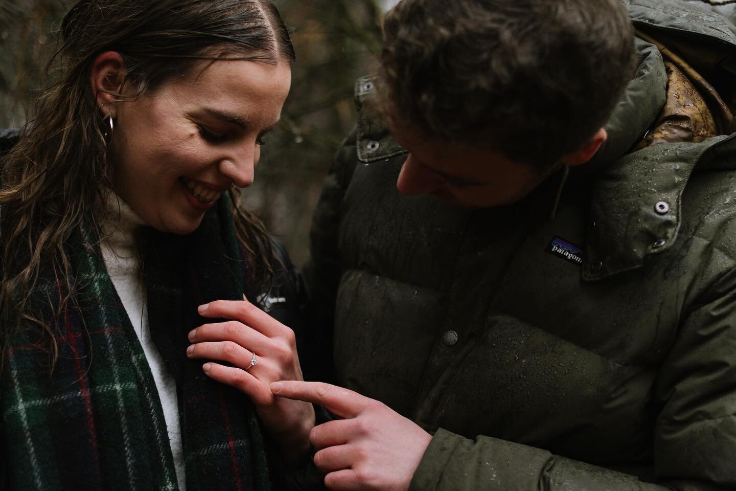 I don&rsquo;t think I&rsquo;ve ever seen two people laugh this much in the pouring rain. It was wonderful. Still hoping its a bit drier for their wedding! 

Pre-wedding photos on Cannock Chase