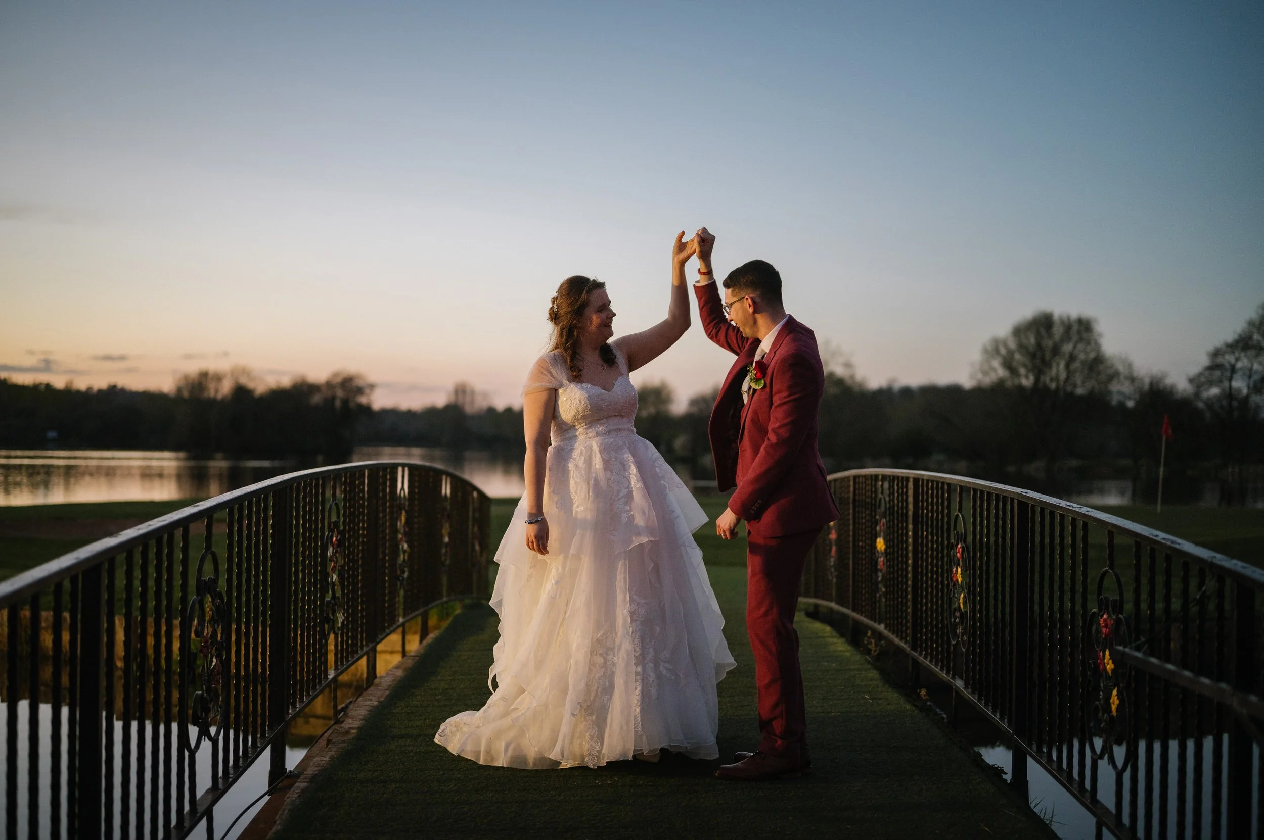 Sarah and Adam's Wedding at the lake at barston in solihull