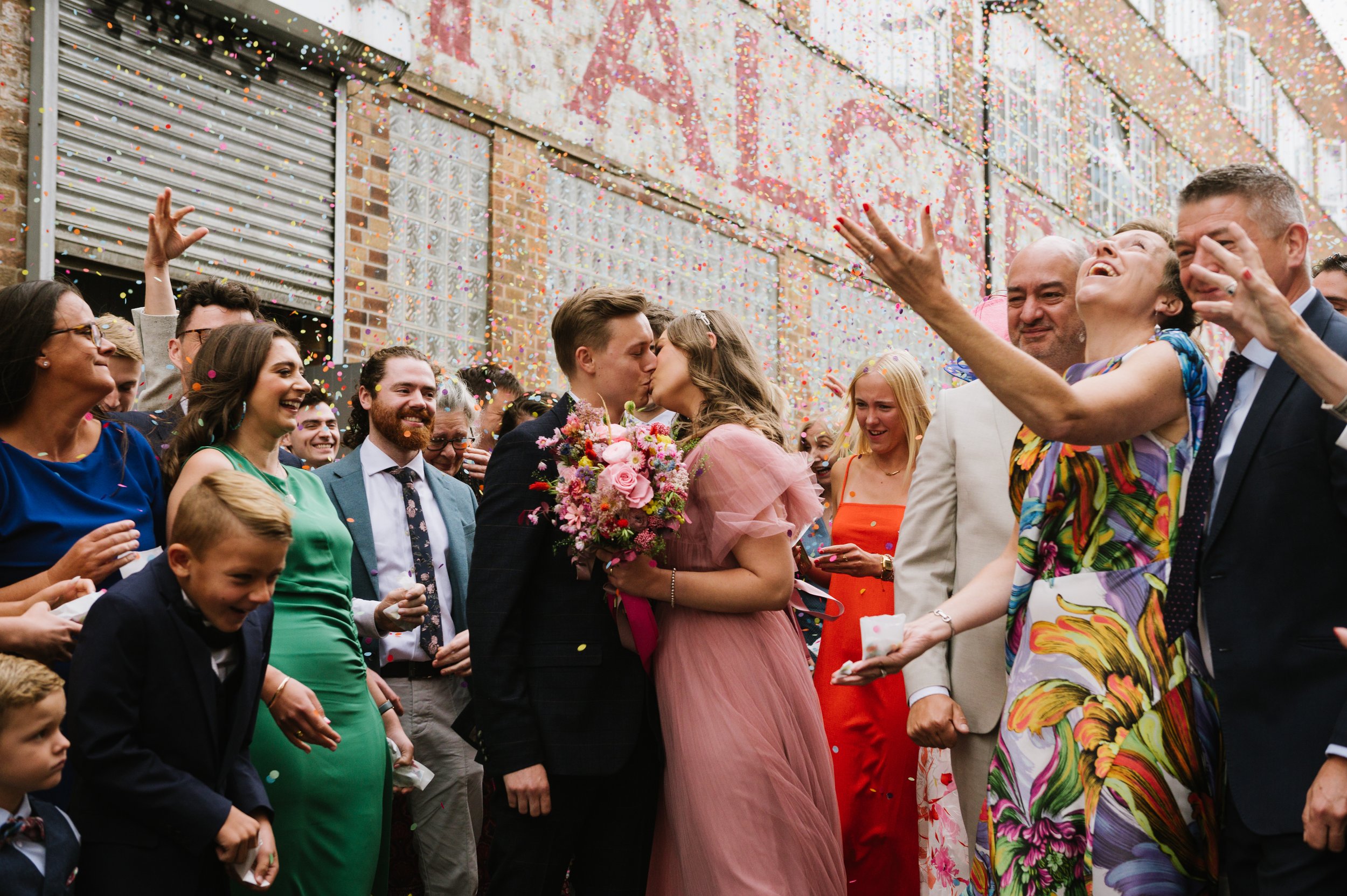 Matty and Eleanor's wedding at Trafalgar Warehouse, Sheffield