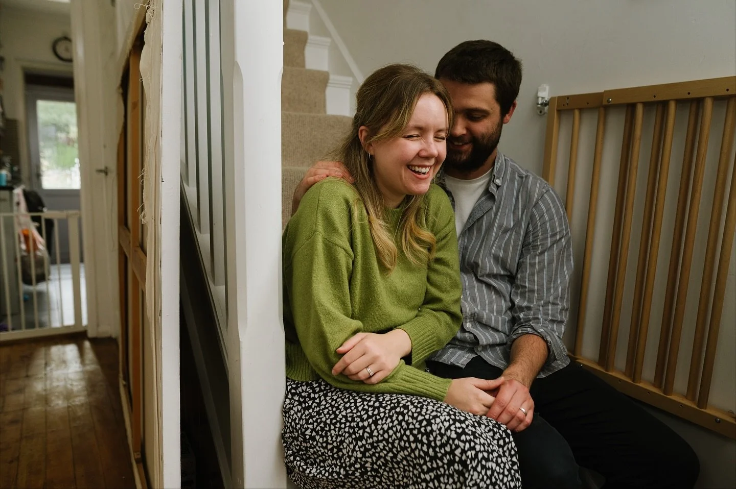 So special to visit Sam &amp; Jon at home with their 2 boys. We photographed their wedding back when their youngest was still a secret, so it was lovely to get to meet him and go for a wander in the woods.