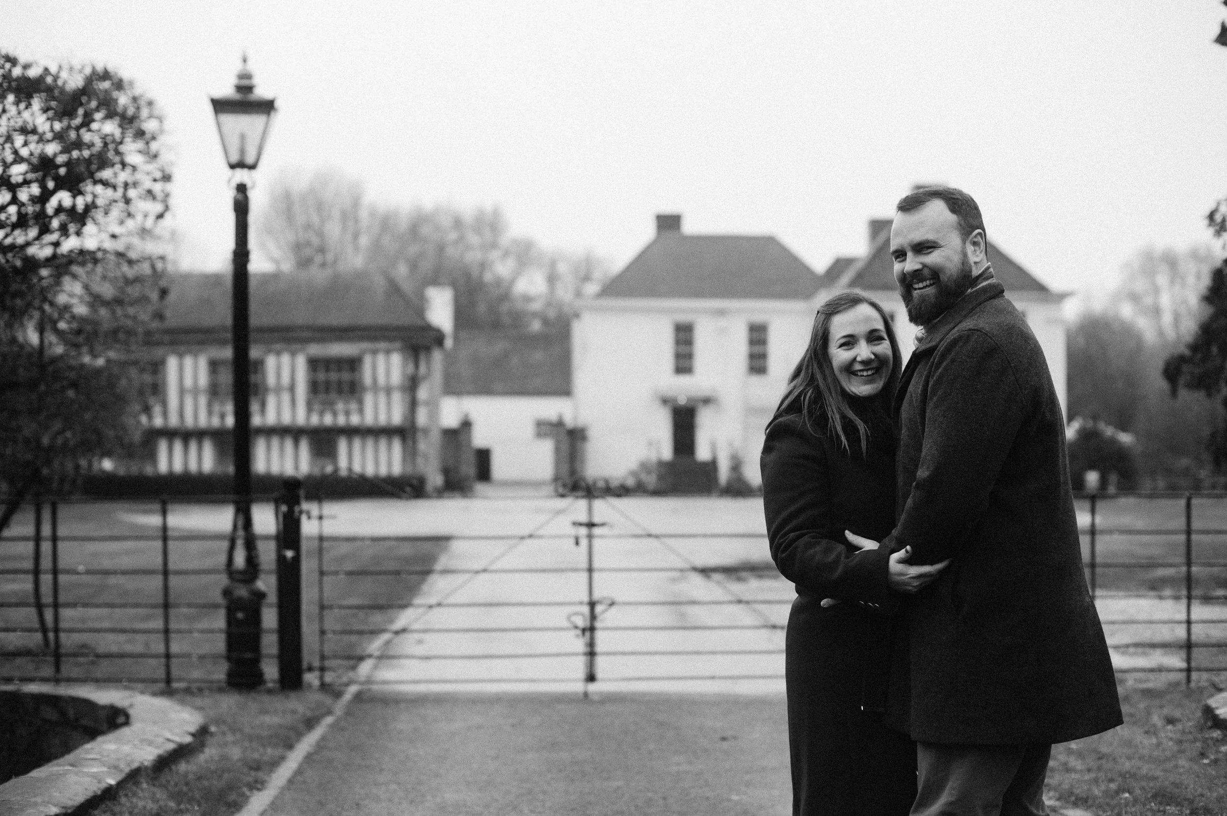 Bethan &amp; Chris- engagement photos in the rain