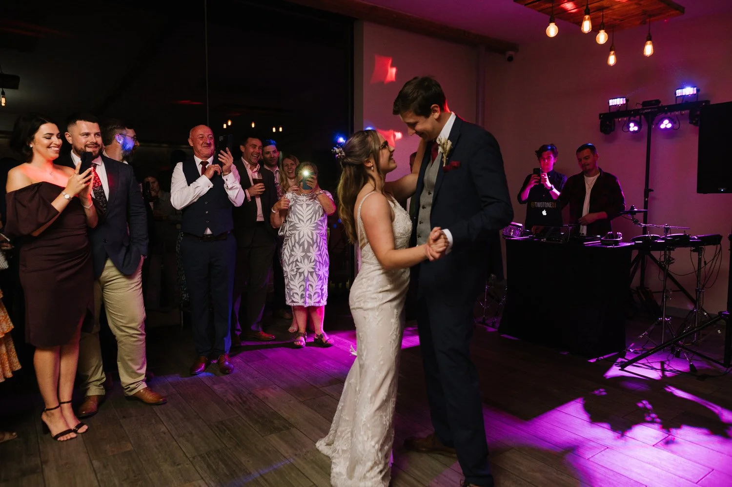 1 swallows nest barn wedding two tone dj and drums.jpg