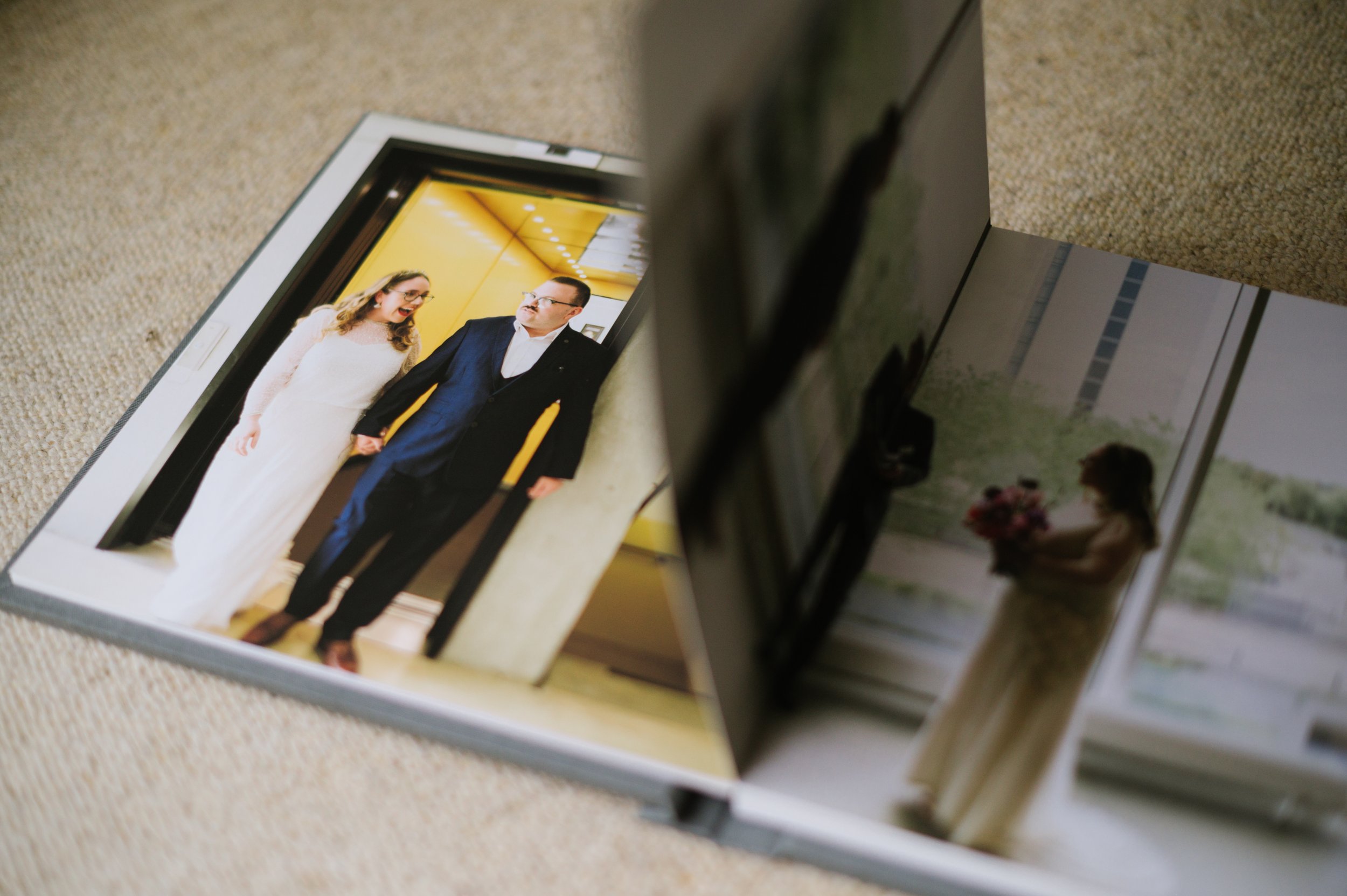 A guide to making your wedding album with us