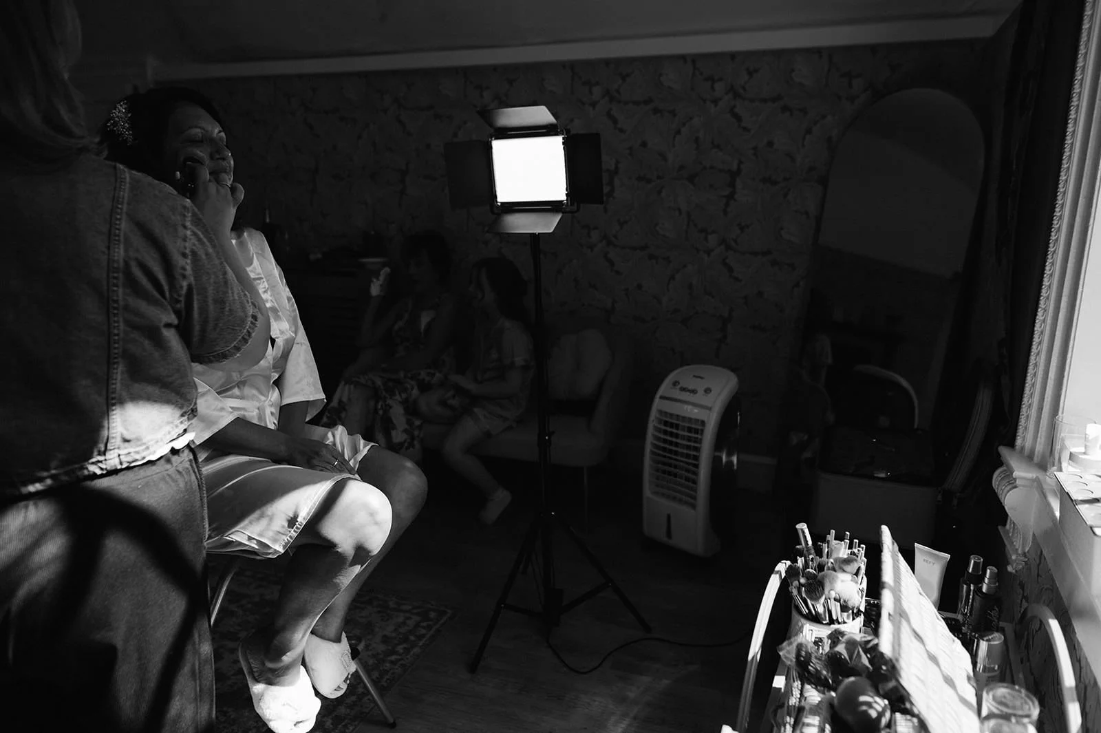 Make up by Char Chapman Beauty Studios at Old Rectory House