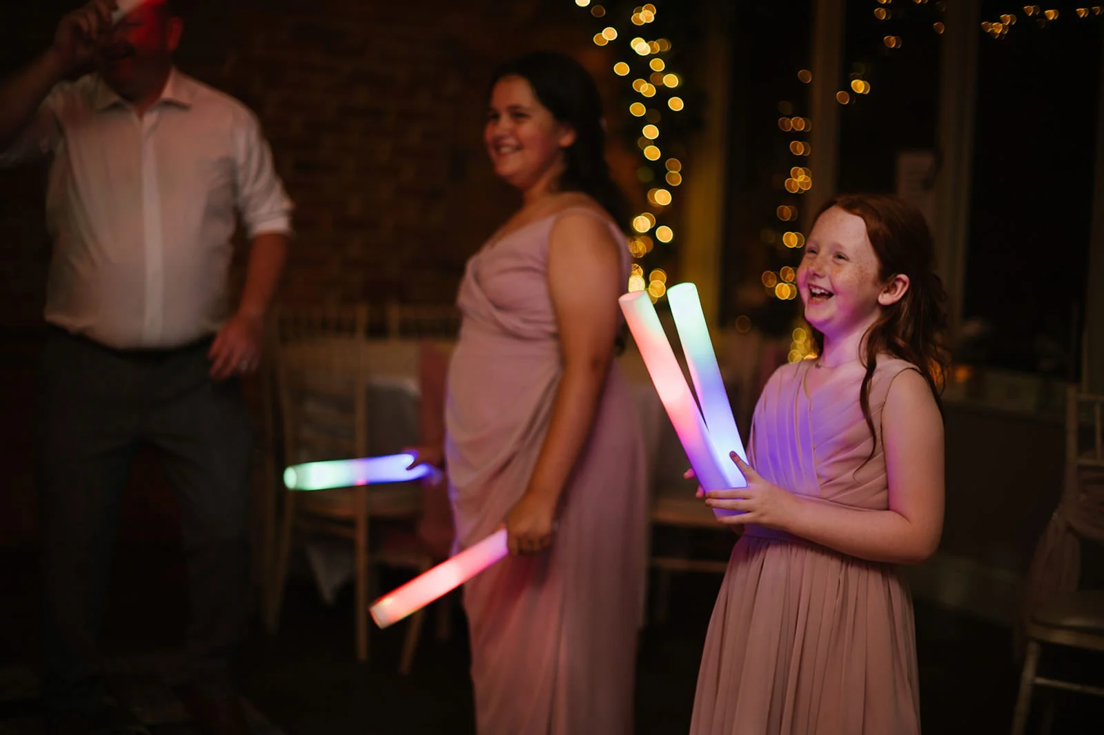 Dance floor at Old Rectory House wedding reception