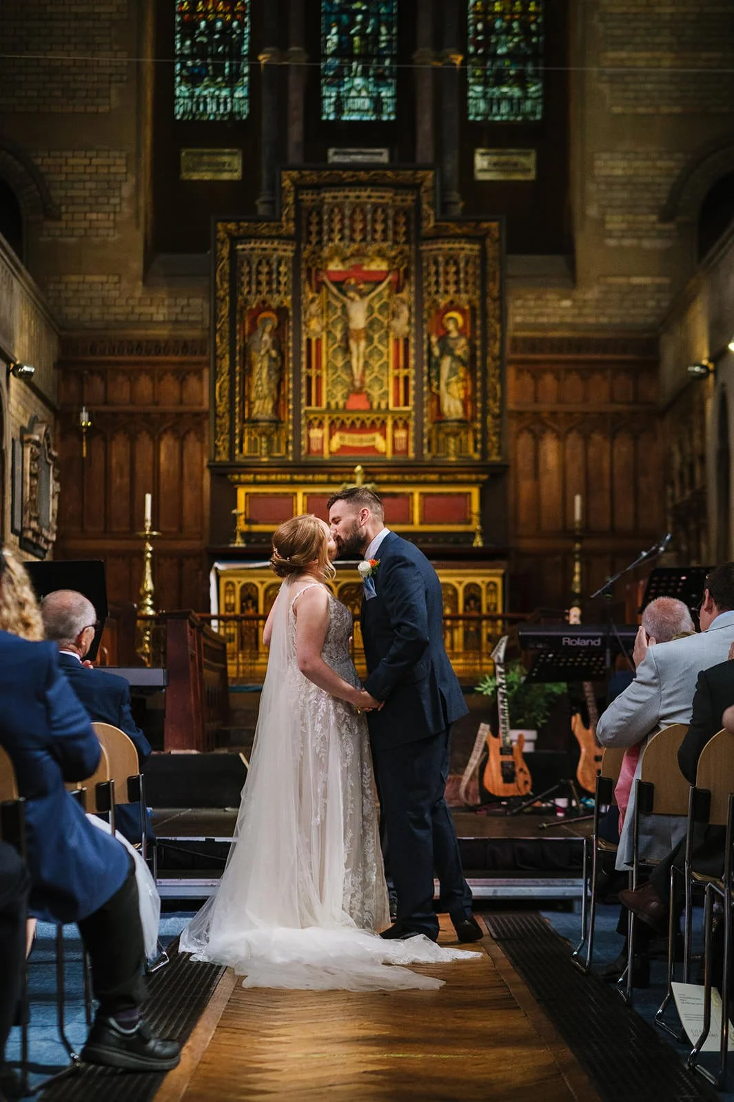 St John the Baptist Church Clarendon Park Leicester wedding ceremony