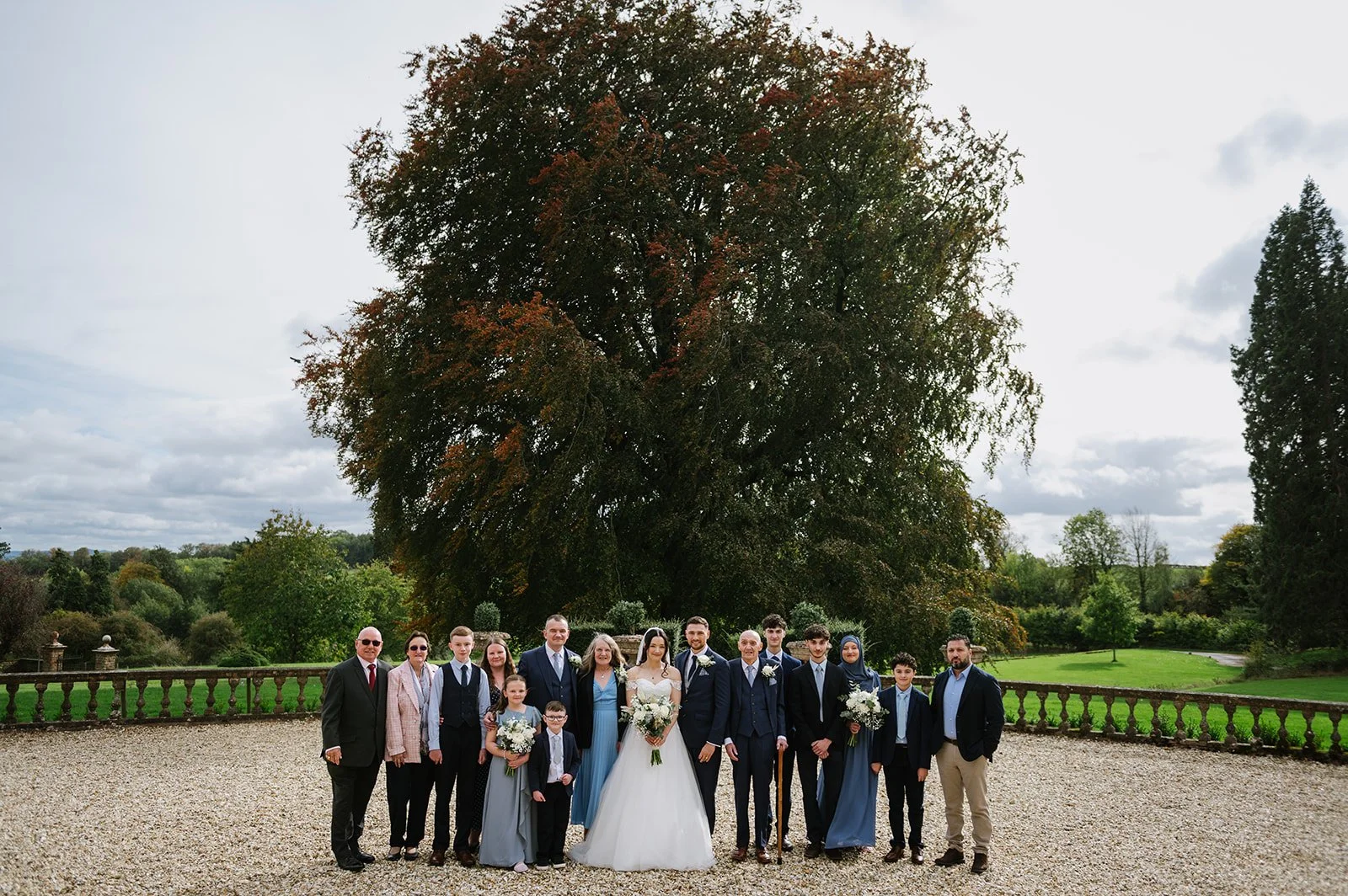 Family portraits with countryside views at Bredenbury Court Barns