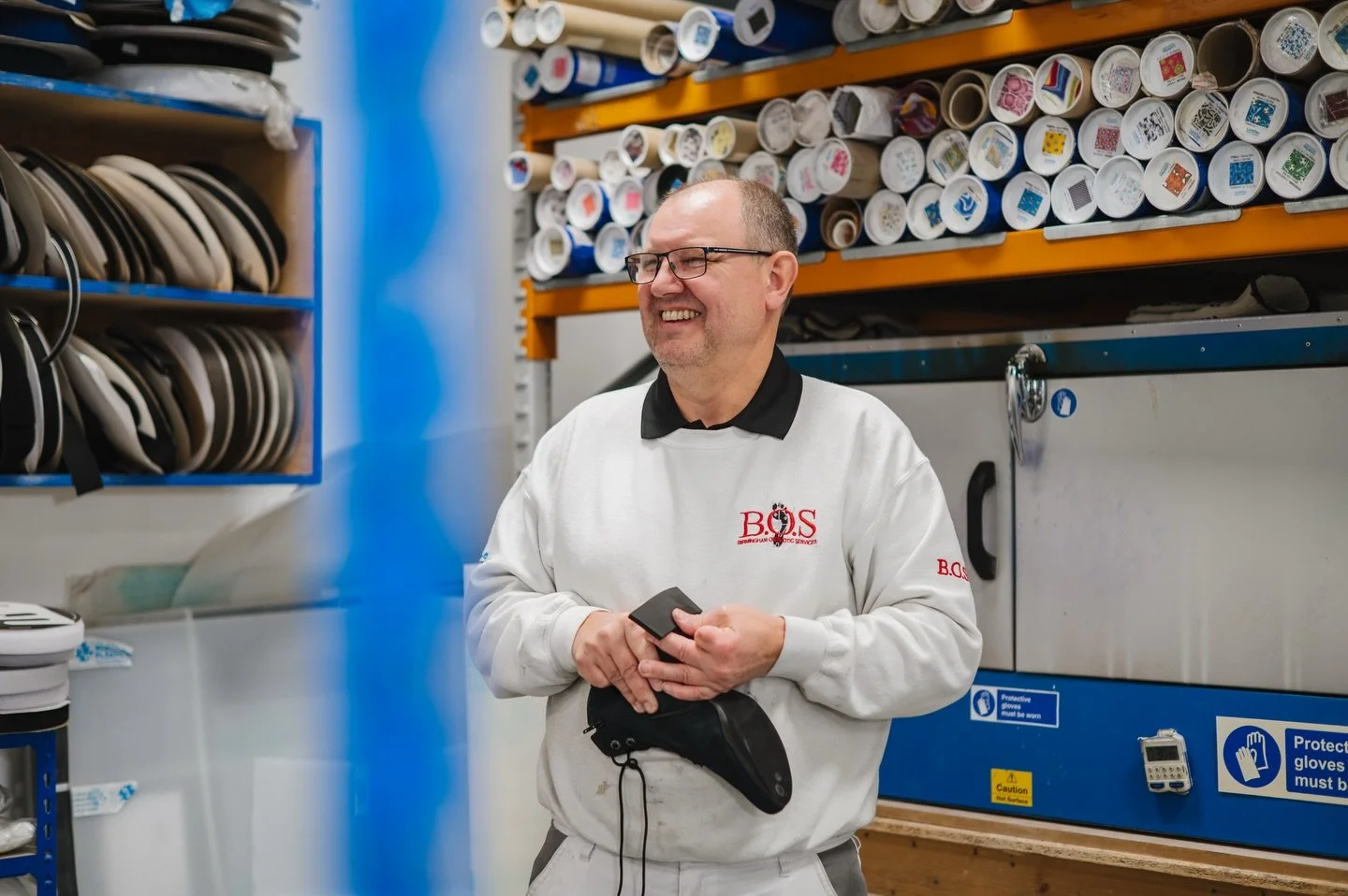 Is anyone else a bit of a nosey parker like me? I love getting a peek behind the scenes of local businesses. Today, Malc takes us inside Birmingham Orthotic Services , a specialist business creating orthotics designed to help relieve leg and foot pai