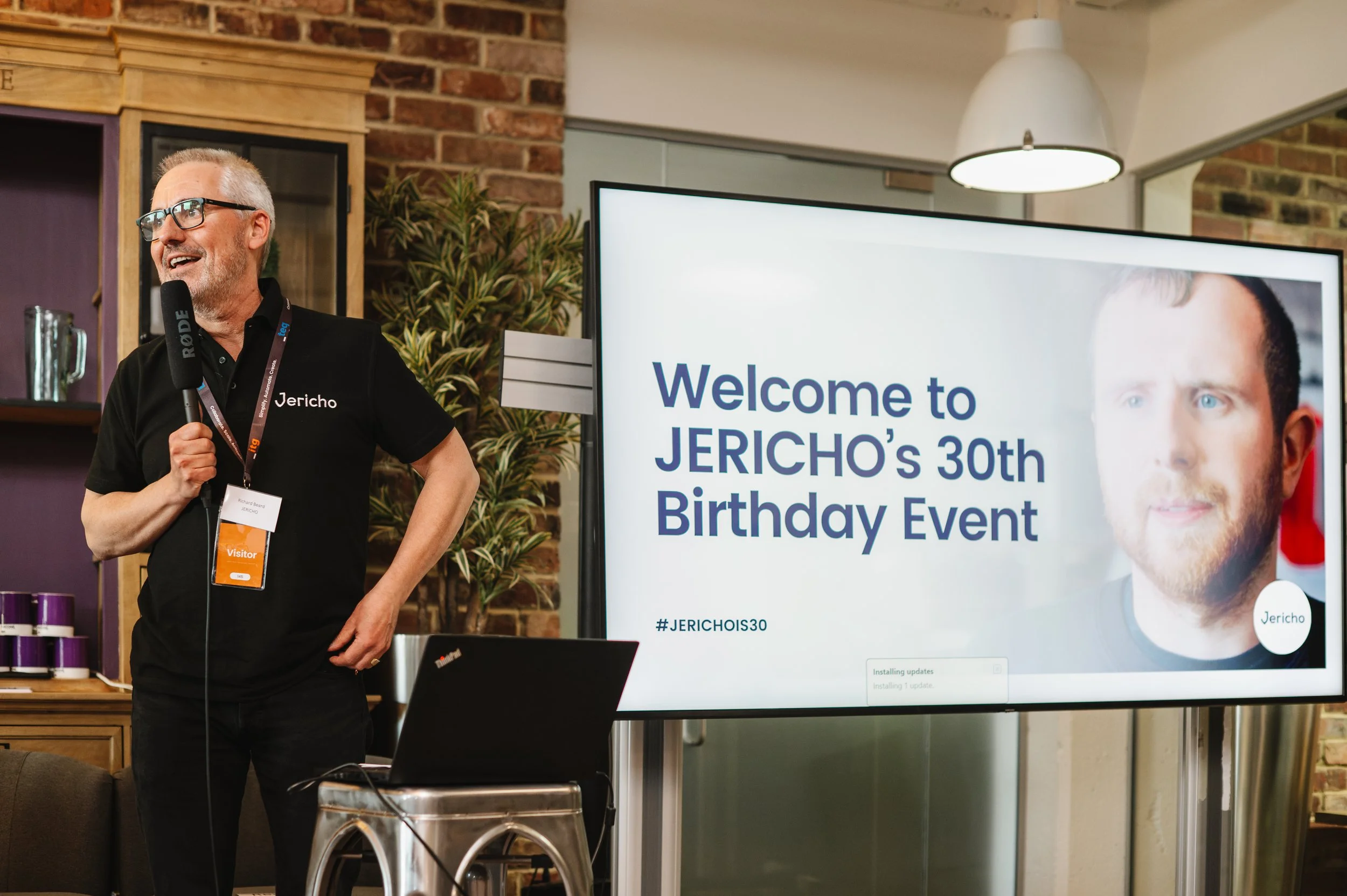 30th birthday party event photography for Birmingham charity