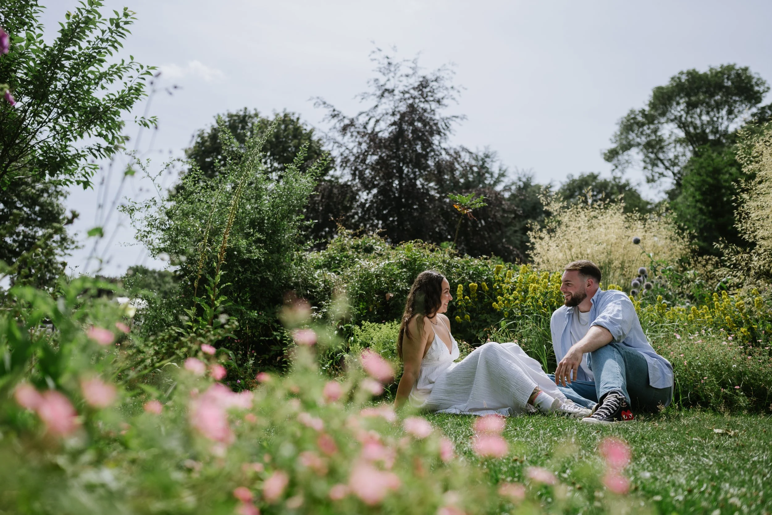Bek and Kieran's pre wedding photos in Lichfield