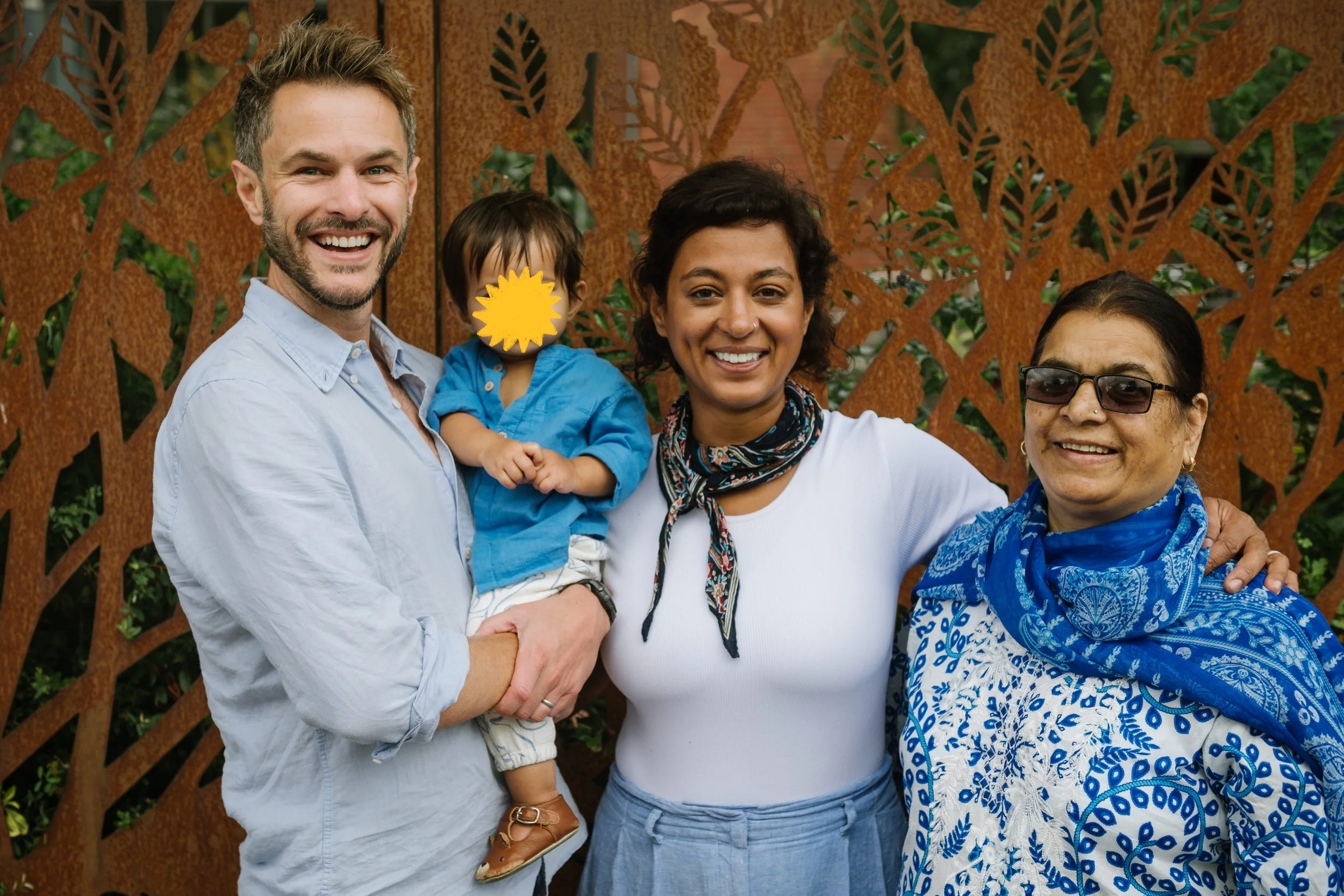 Family photos in Cannon Hill Park