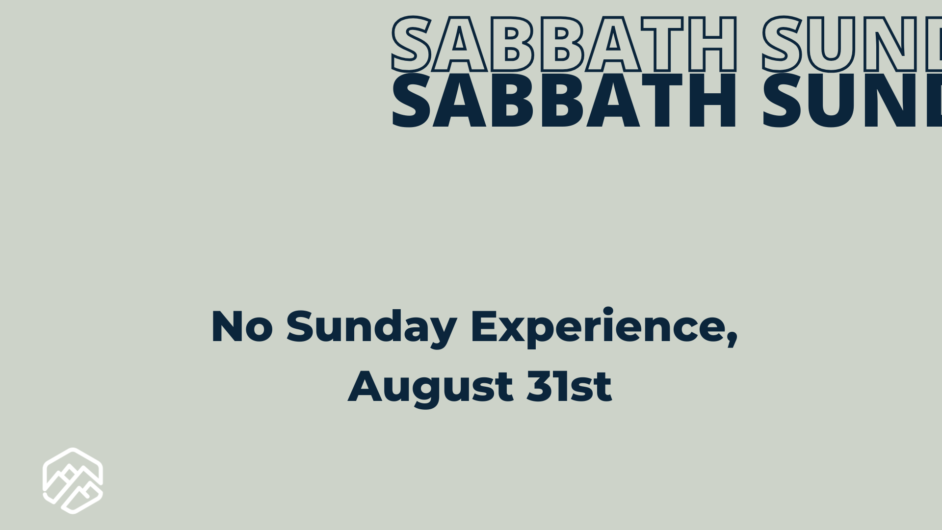 Sabbath Sunday