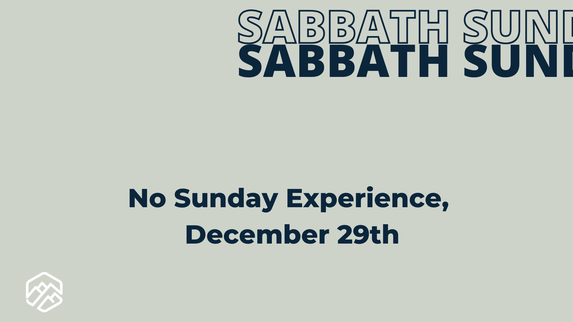 Sabbath Sunday