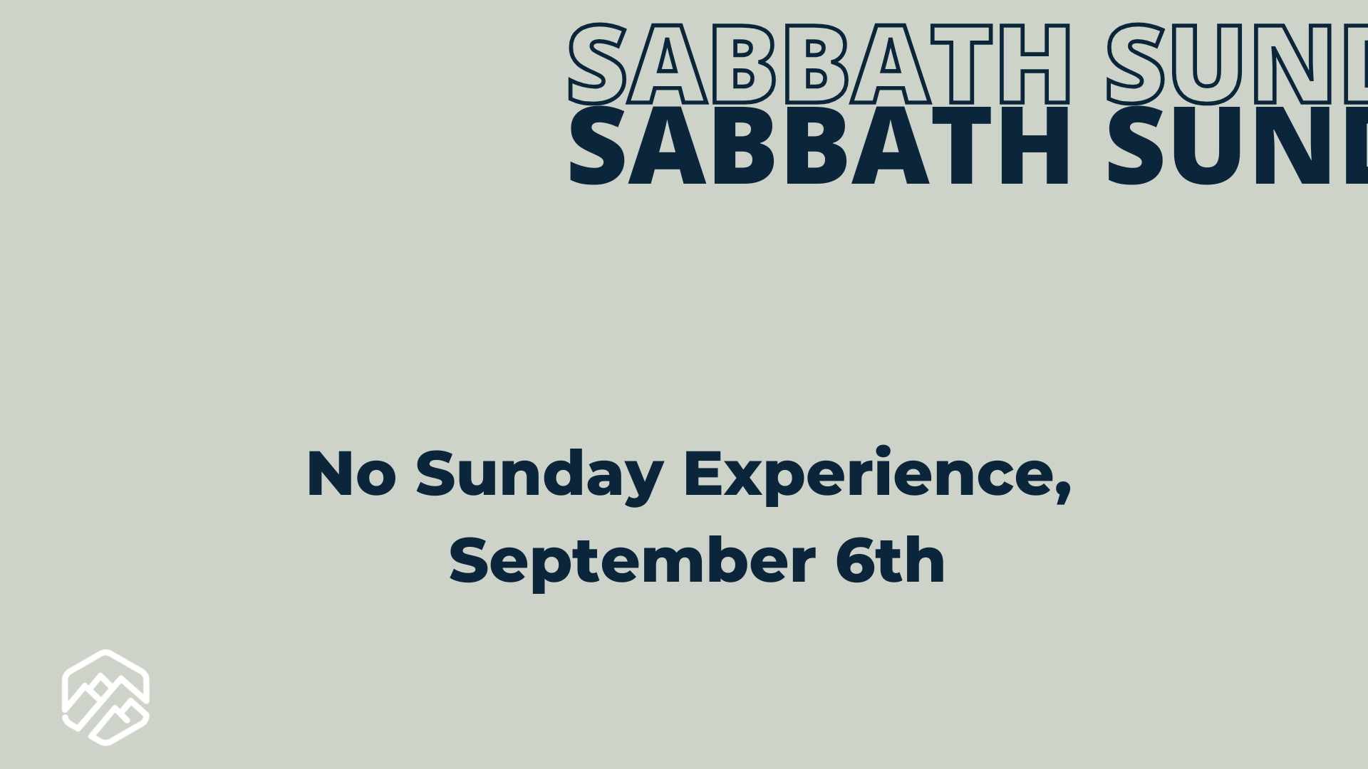 Sabbath Sunday