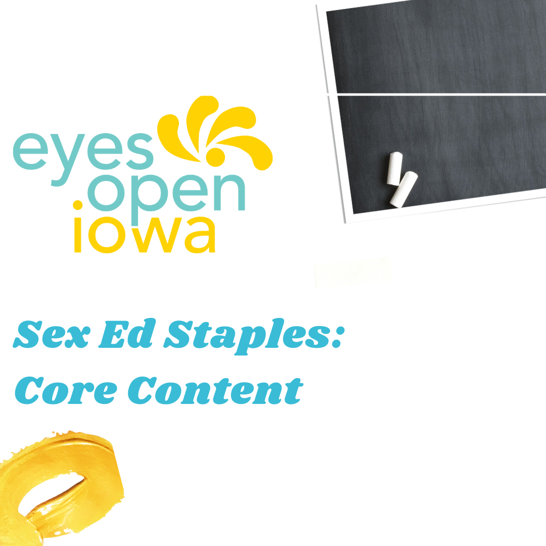 Sex Ed Staples: Core Content