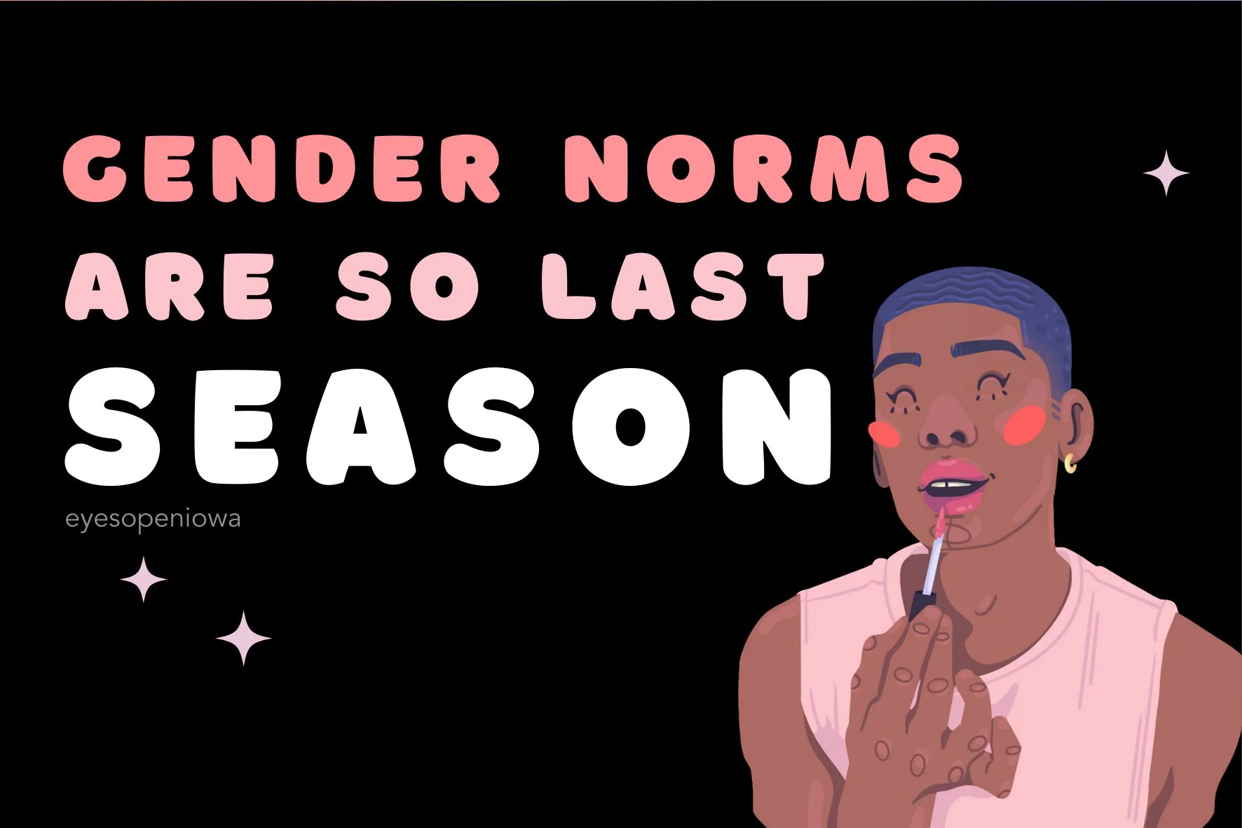 GENDER NORMS ARE SO LAST SEASON RECTANGULAR STICKER