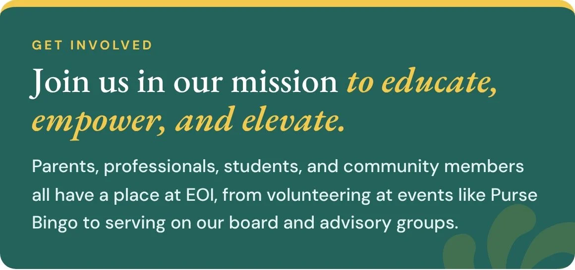 Join us in our mission to educate, empower, and elevate.
