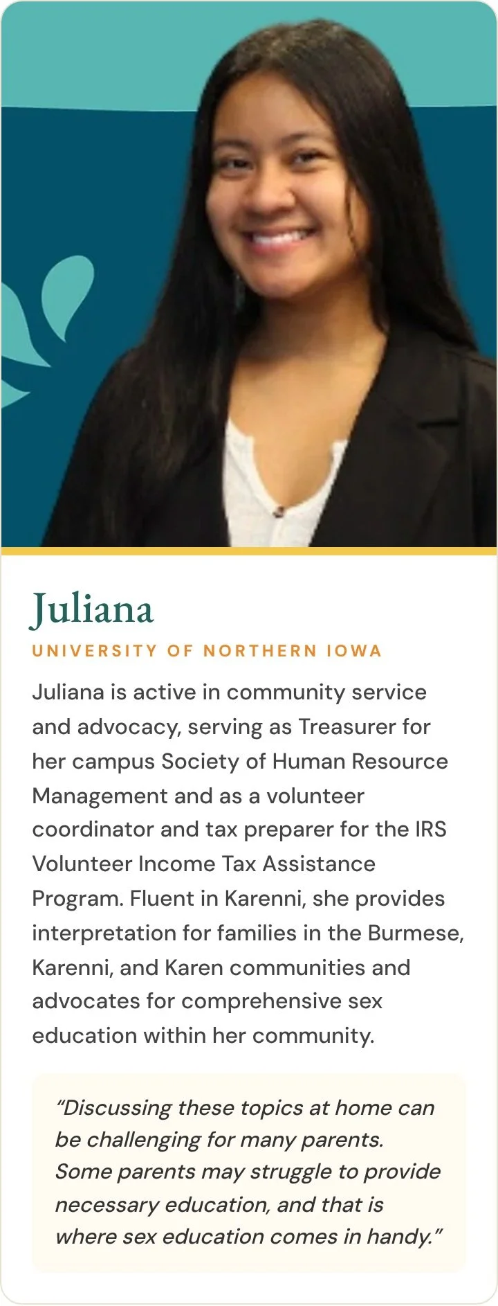 Meet the cohort: young leaders making a difference.