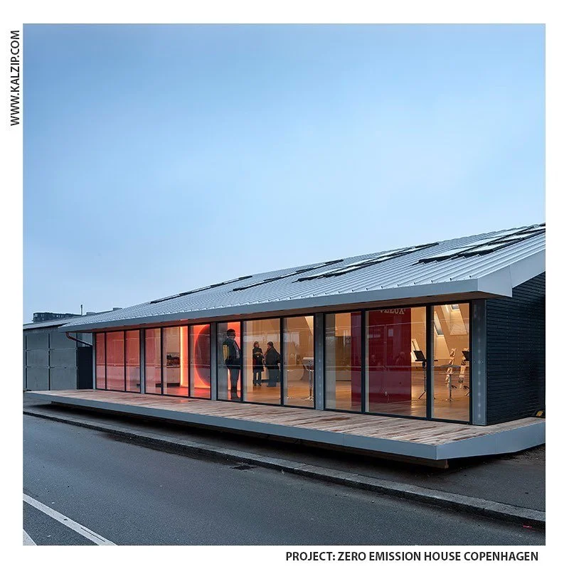 The Zero Emission House by Kalzip — Exterior Technologies Group Smart