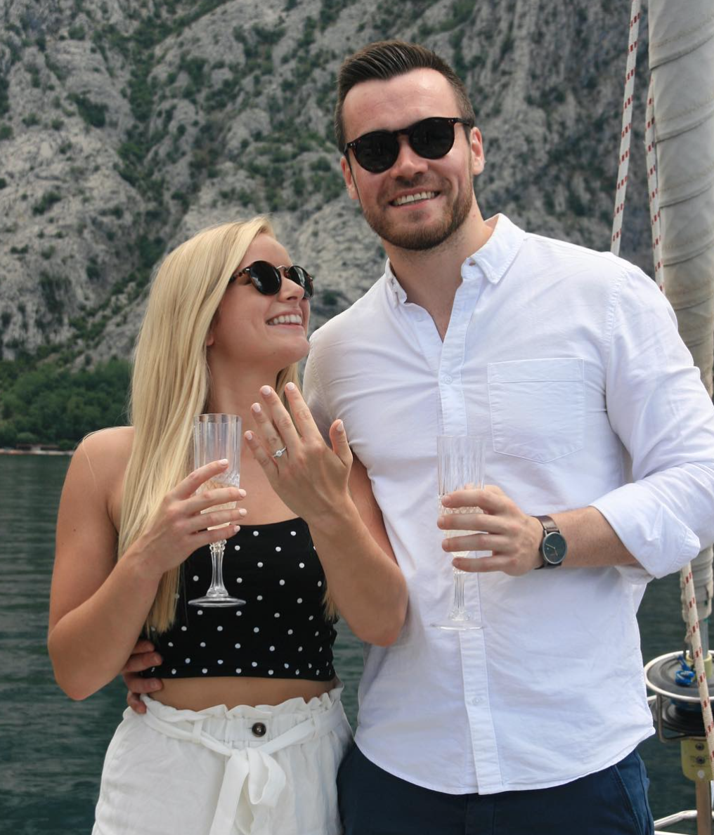 Getting engaged to my best friend in Perast, Montenegro
