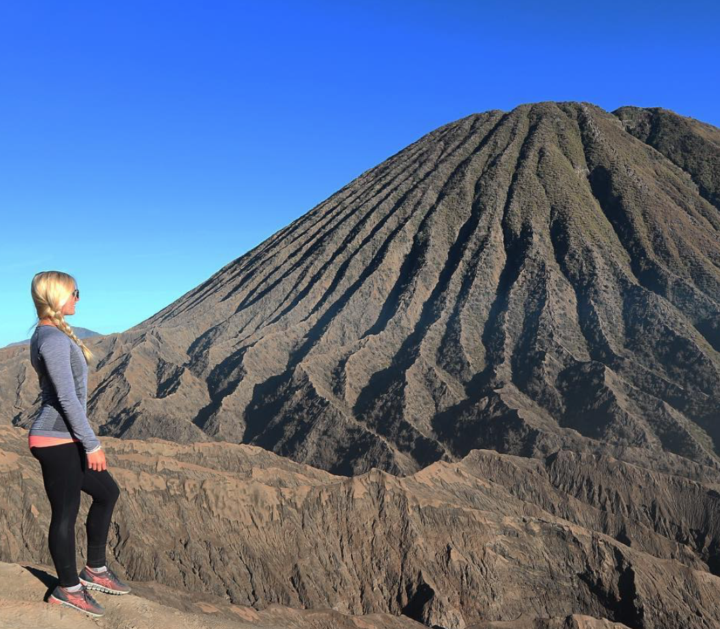 Standing on the edge of a volcano - Java, Indonesia