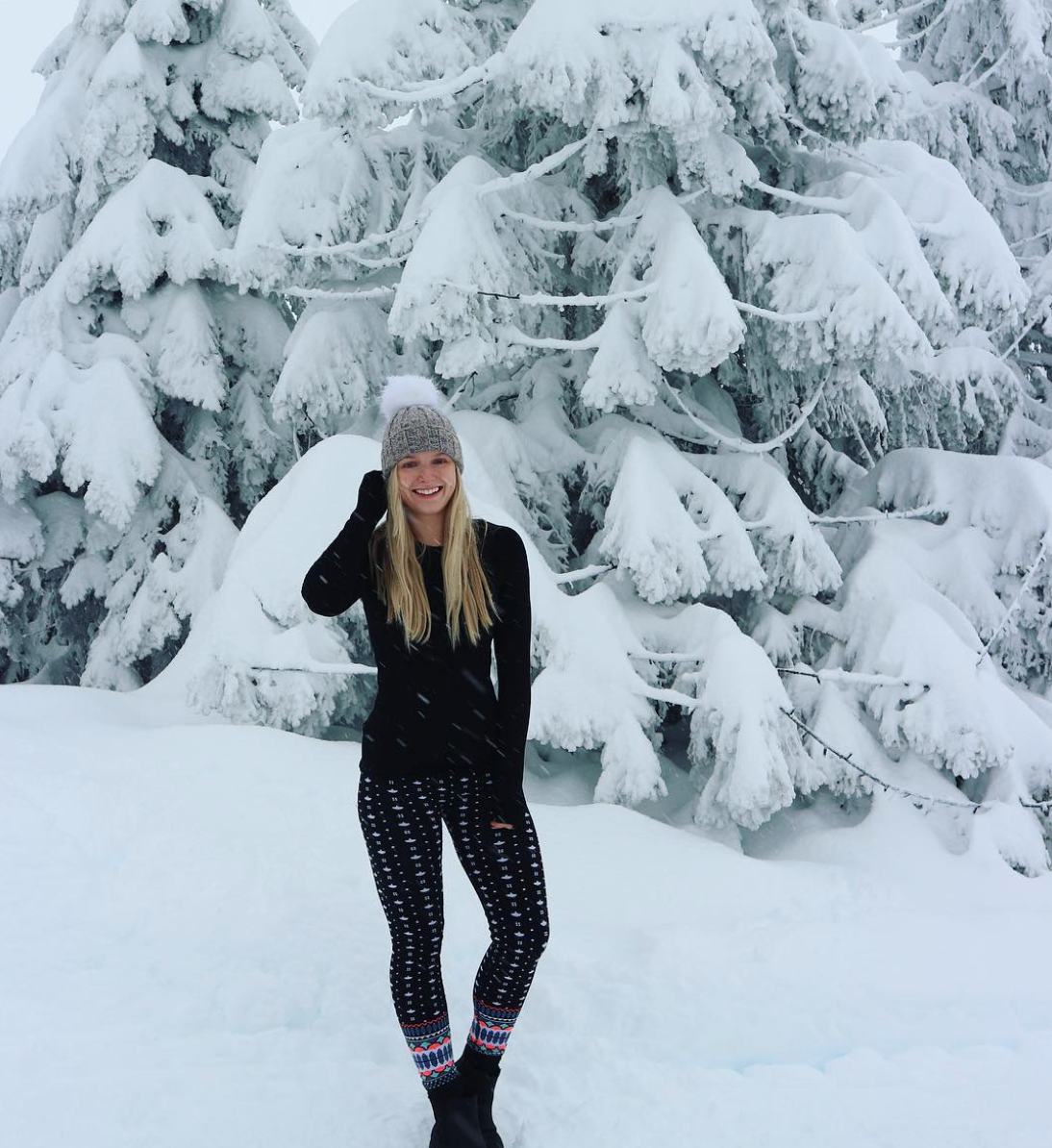 Snow on snow in Avoriaz