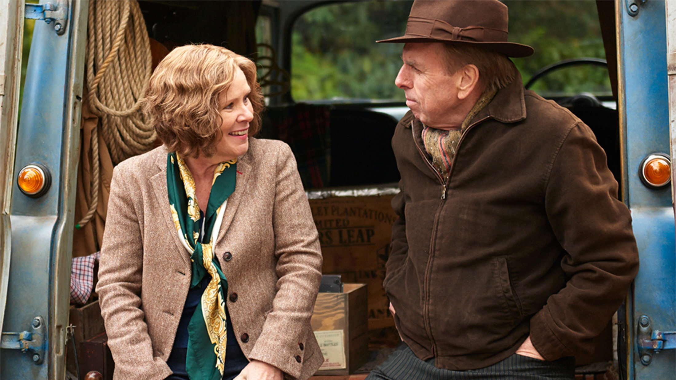 Imelda Staunton with Timothy Spall