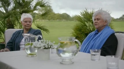 Dame Judi Dench and Dame Joan Plowright