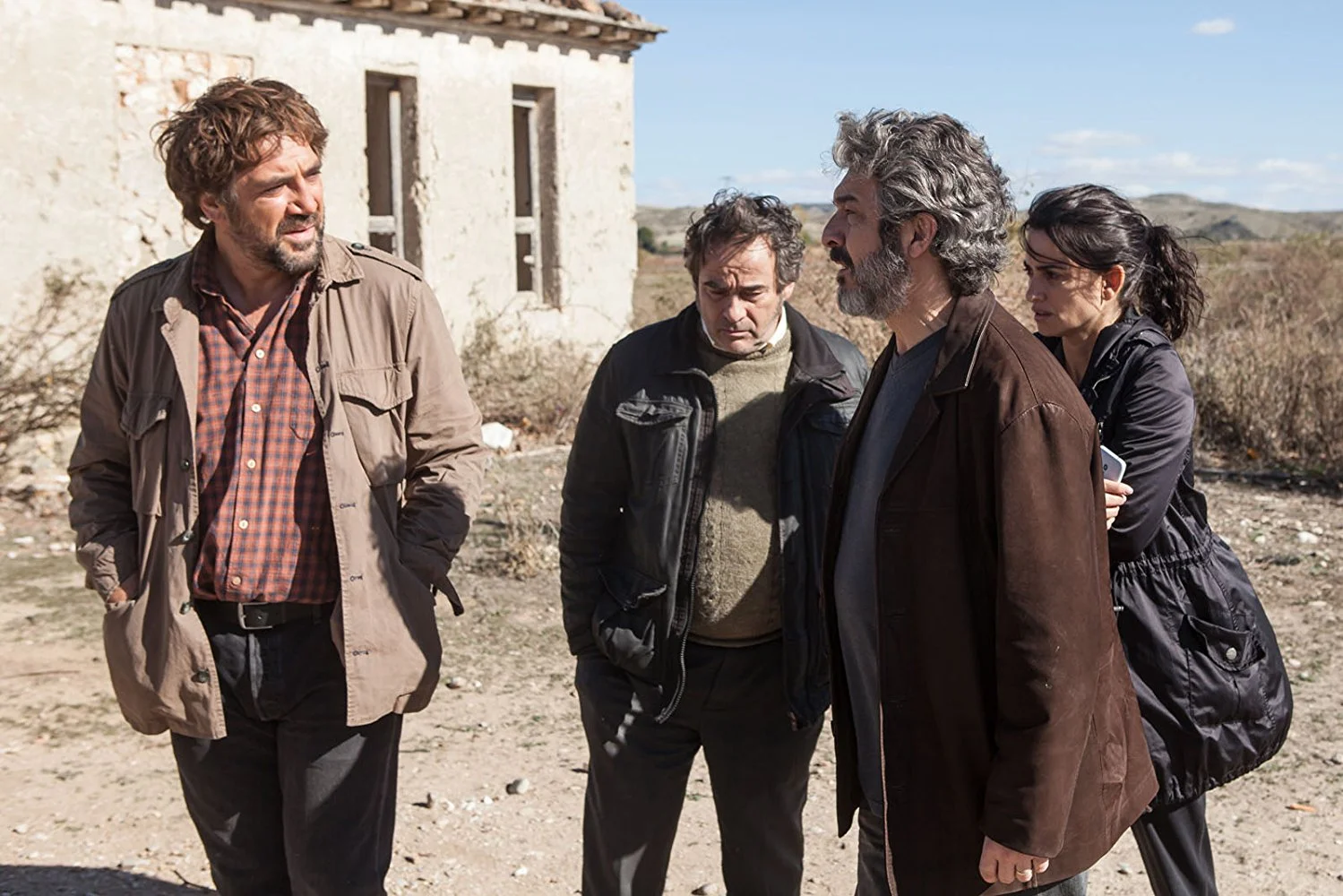 Javier Bardem, Eduard Fernández, Ricardo Darín and Penélope Cruz