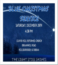 Blue Christmas Service