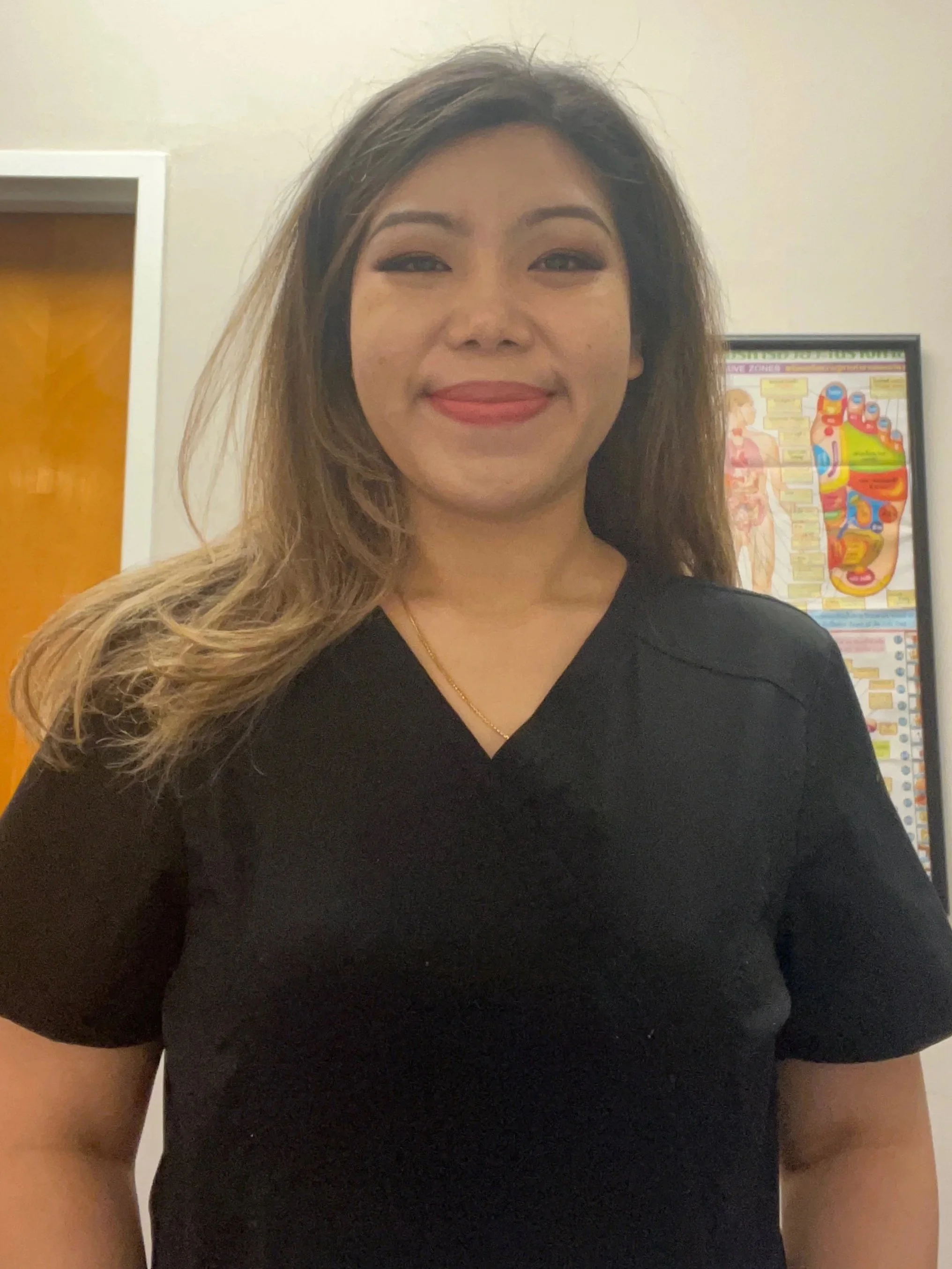 Logo for Bodhi Work Massage Therapy & Wellness Studio featuring a seated meditating figure with a large leafy design behind, text 'Bodhi Work EST 2020' and 'Massage Therapy & Wellness Studio'.