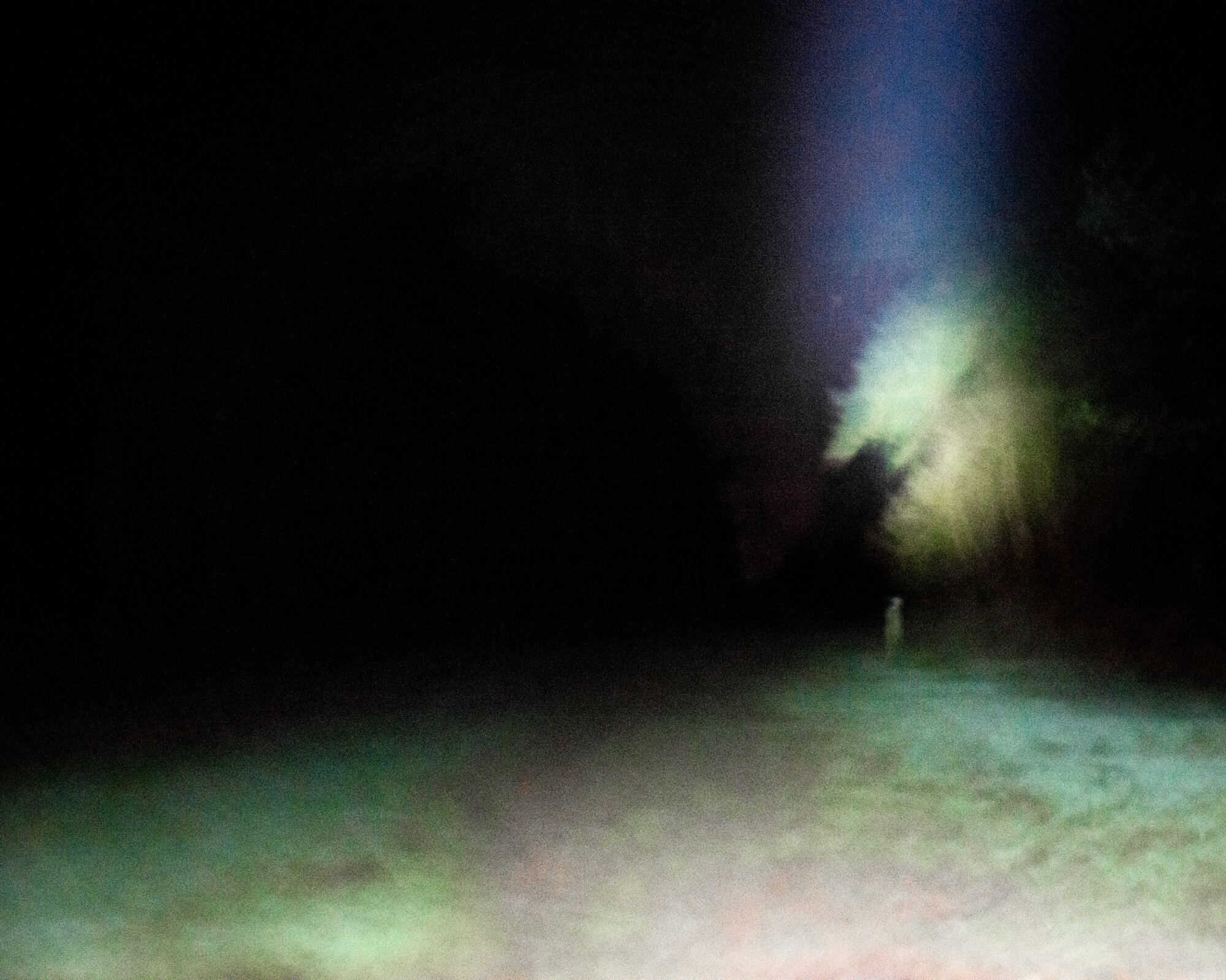 With barely any light or equipment, I tried to capture whatever I could. I would like to think that these abstract images represent my mind and the confusion I was feeling, as I was walking in near pitch black with strangers.