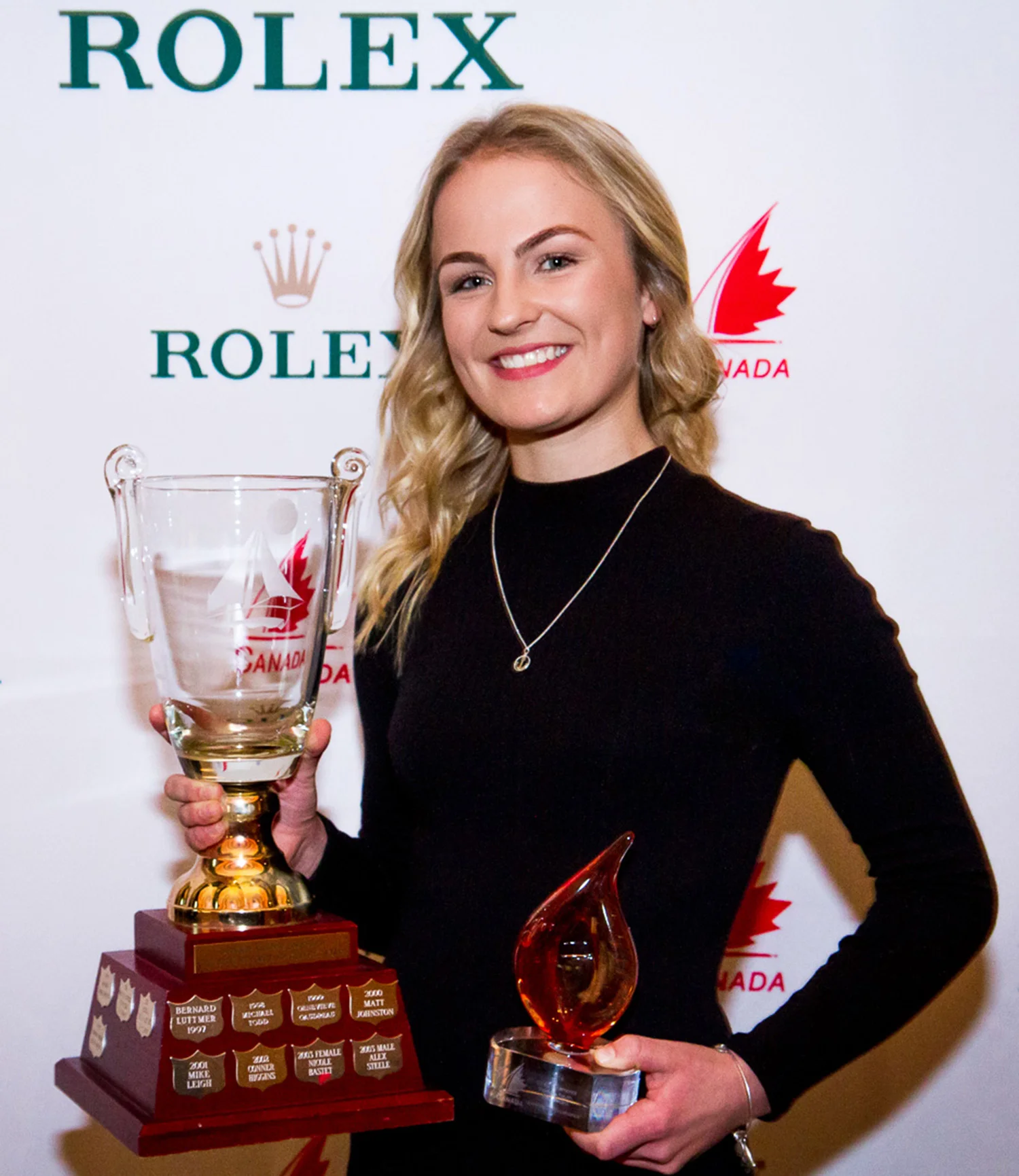 SAIL CANADA – Bill Burk Youth Elite Memorial Award for sailing achievements in 2016 (February 2017)