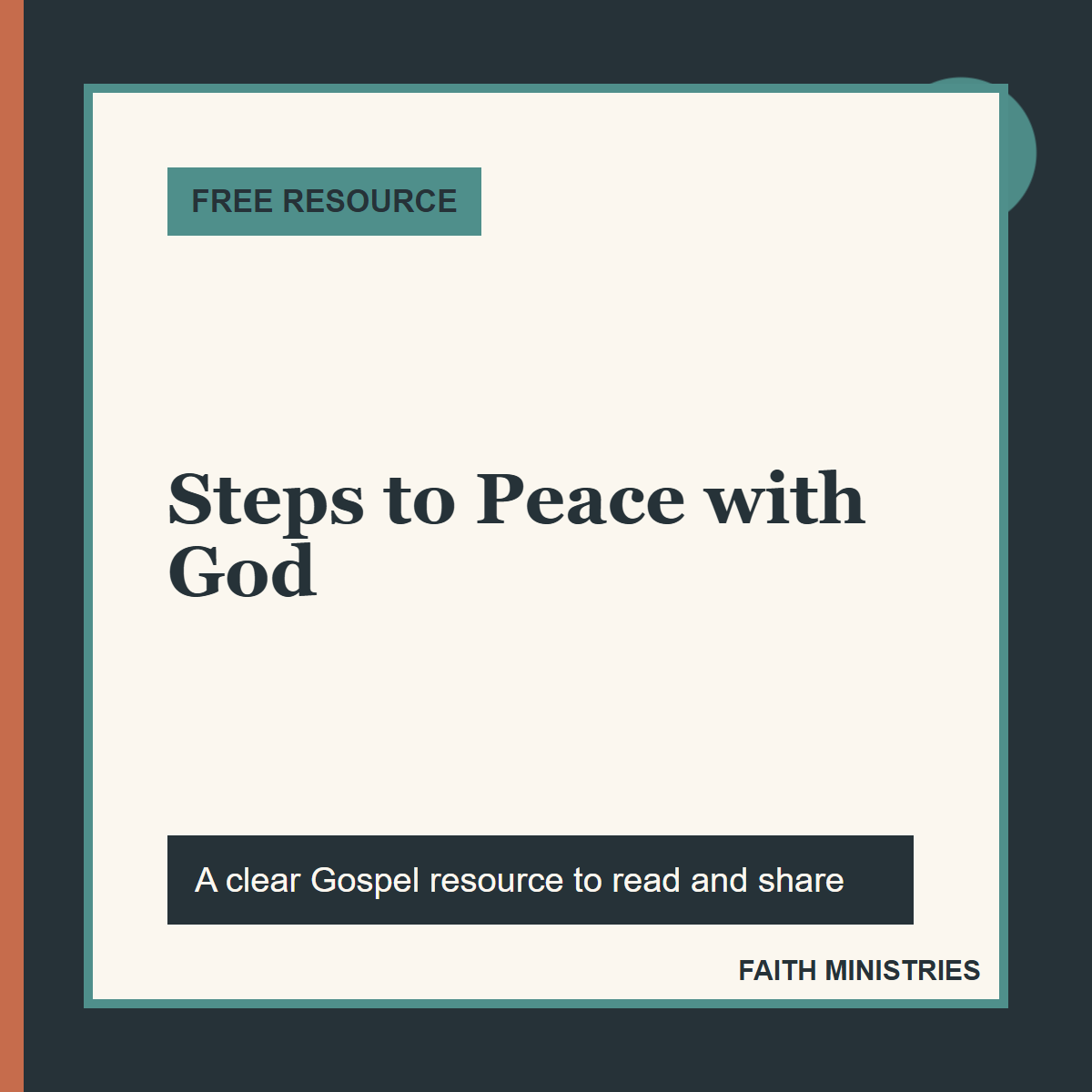 Steps to Peace with God