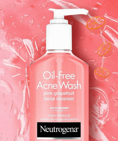 REVIEW] Neutrogena Oil-free Acne Wash Pink Grapefruit Cleanser (Before and After) — DEWILDESALHAB武士