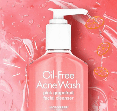 [REVIEW] Neutrogena Oil-free Acne Wash Pink Grapefruit Facial Cleanser (Before and After)
