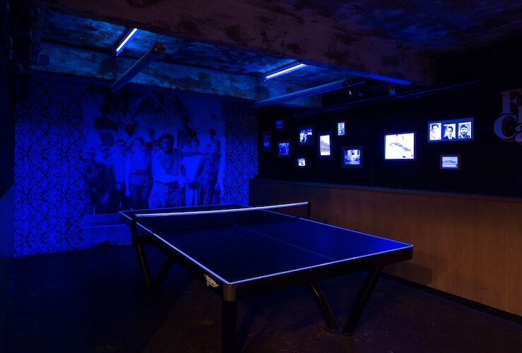 Gossima Ping Pong Bar ping pong room