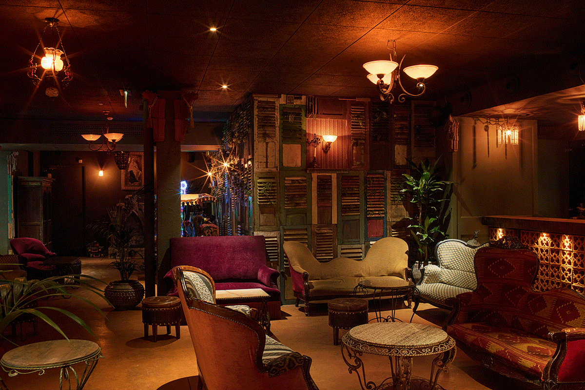 Pachamama Paris dining area