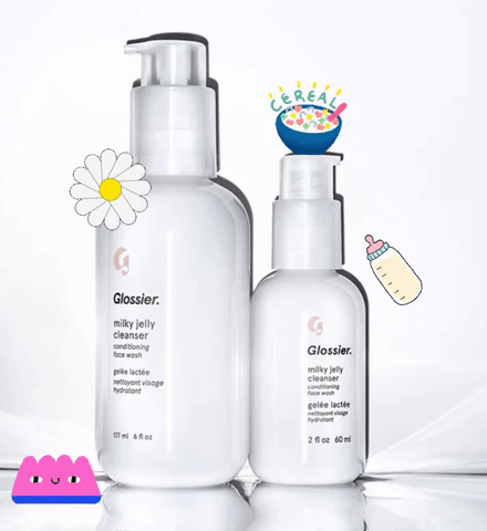 [REVIEW] Glossier Milky Jelly Cleanser (Before and After)